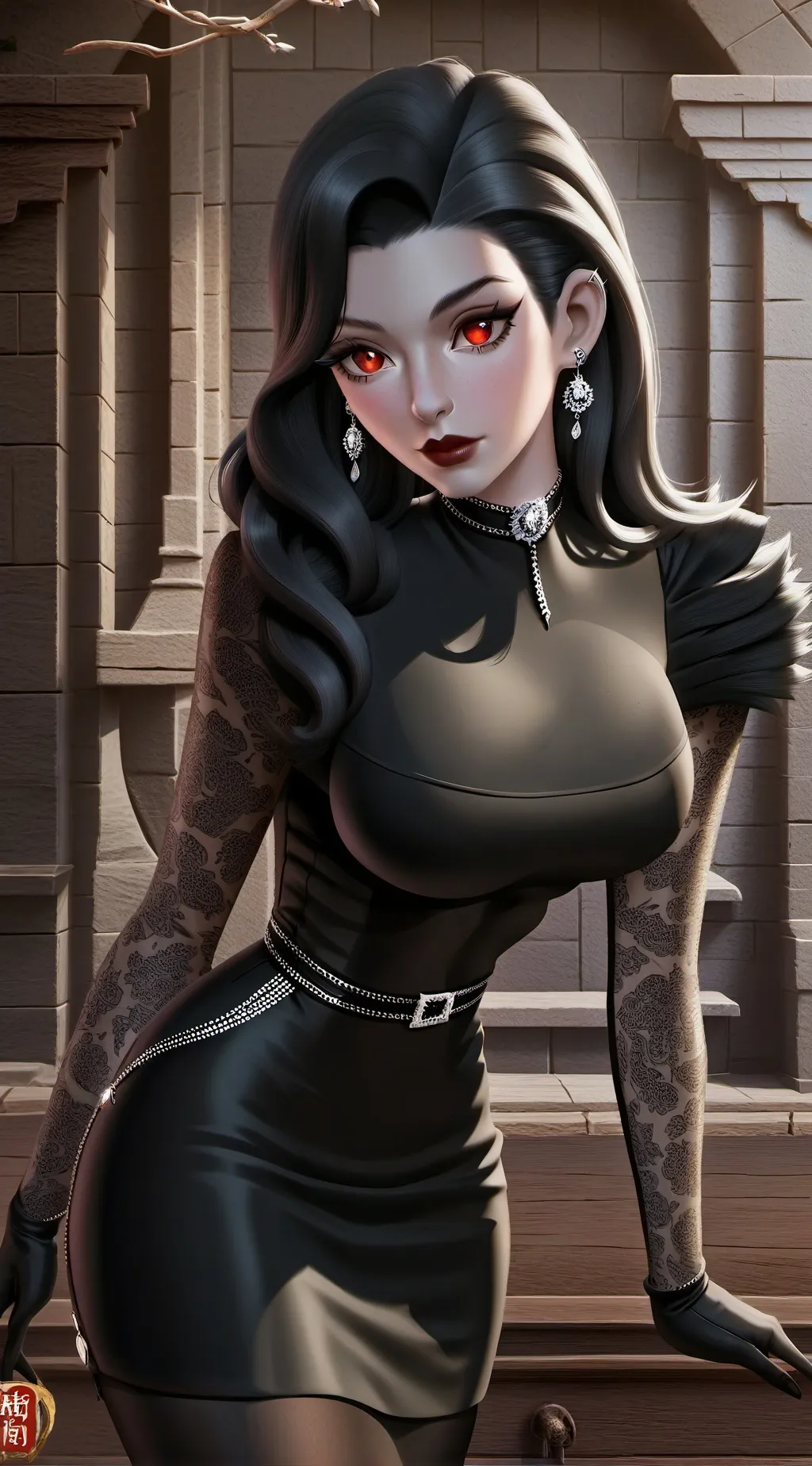 ai character: Victoria Winters background