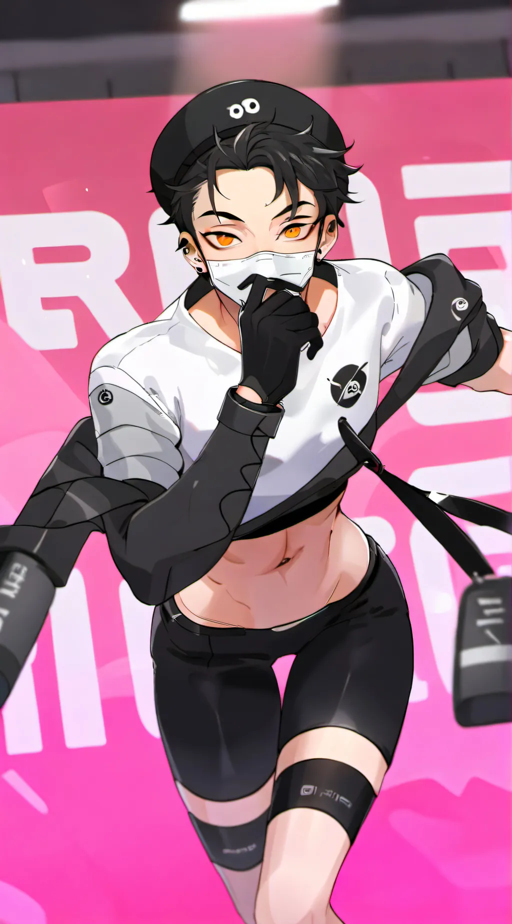 ai character: Lucifer  background