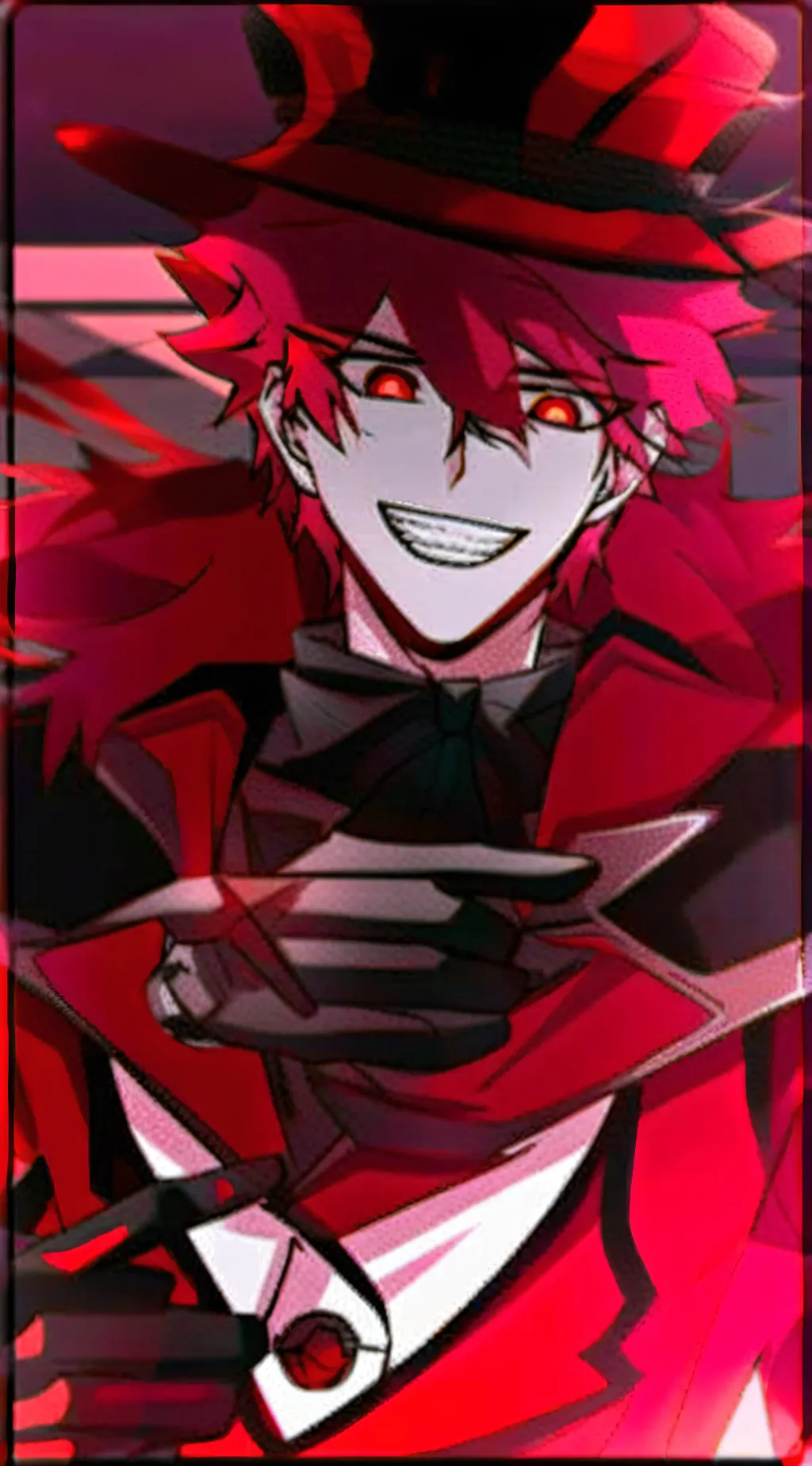 ai character: alastor  background