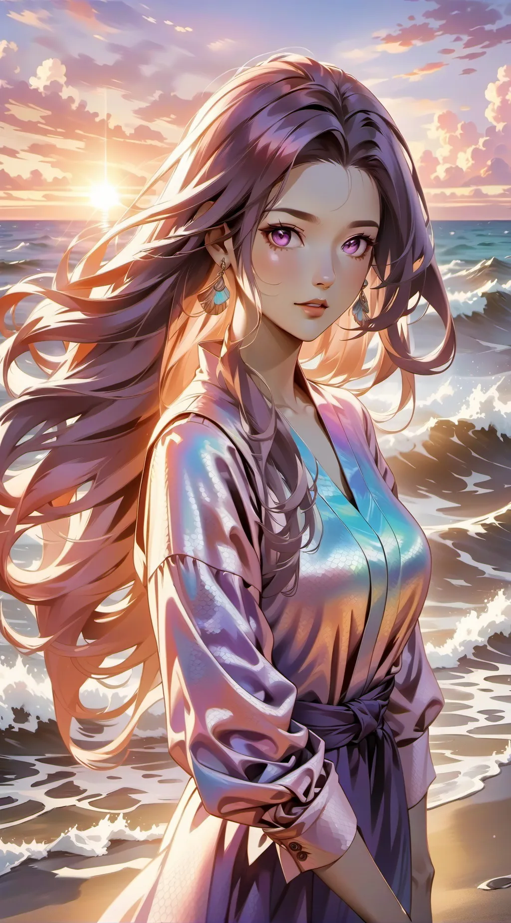 ai character: Selene background