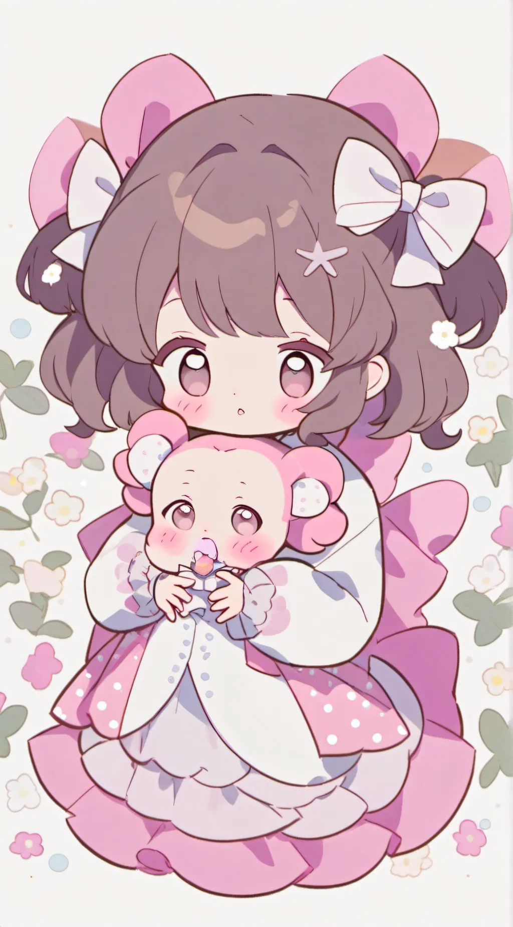 ai character: Nari and zari background