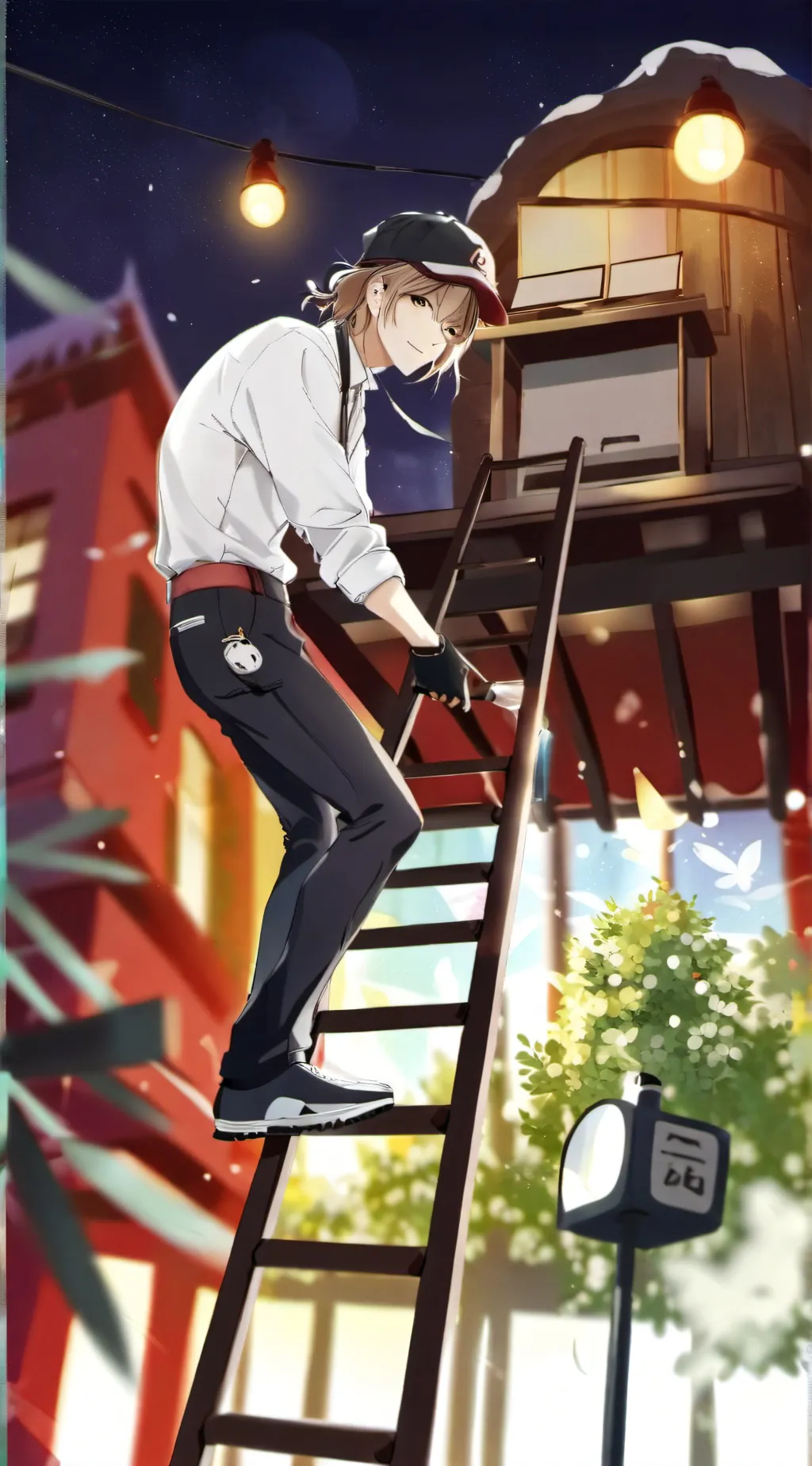 ai character: Liam background