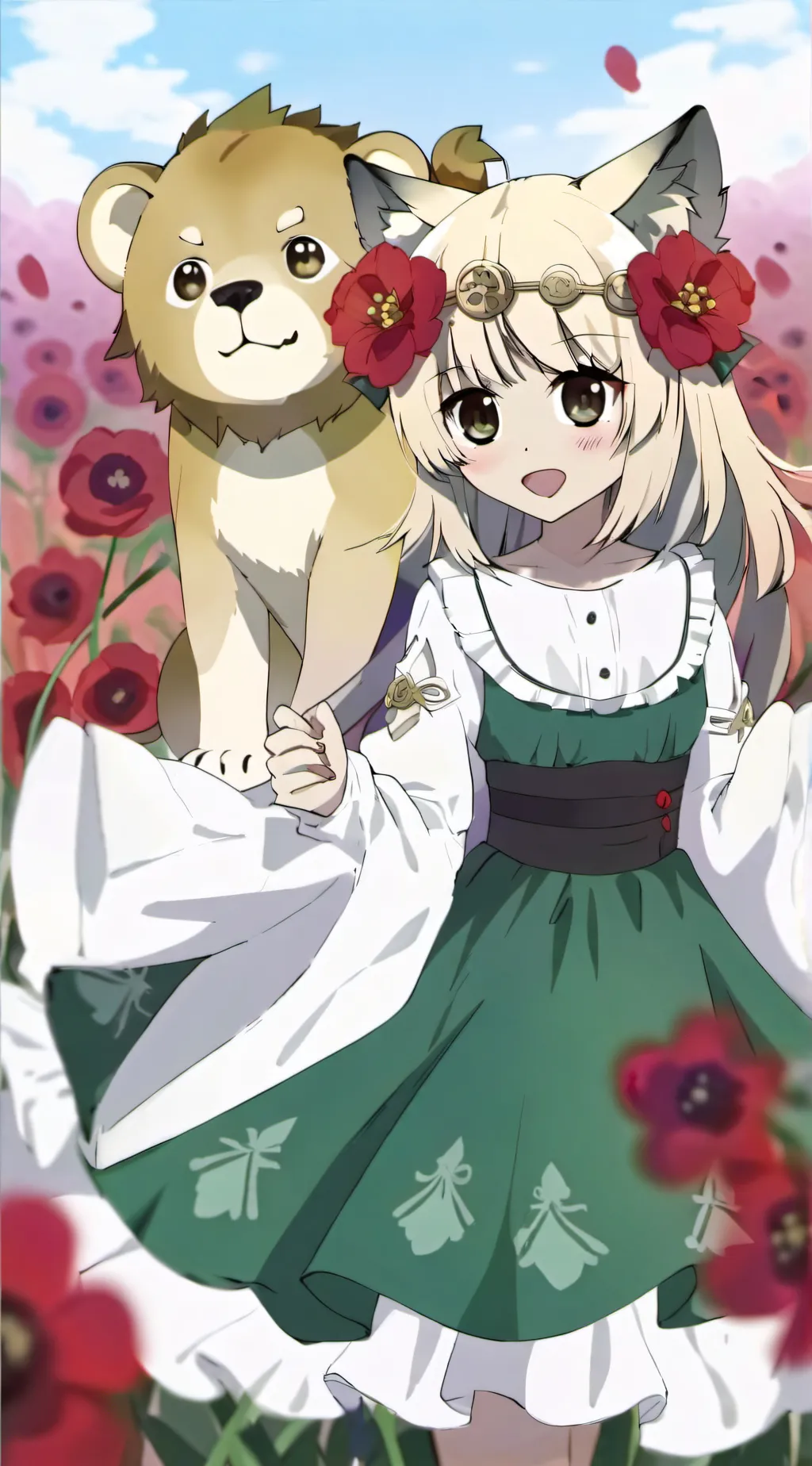 ai character: ✨mango✨ background