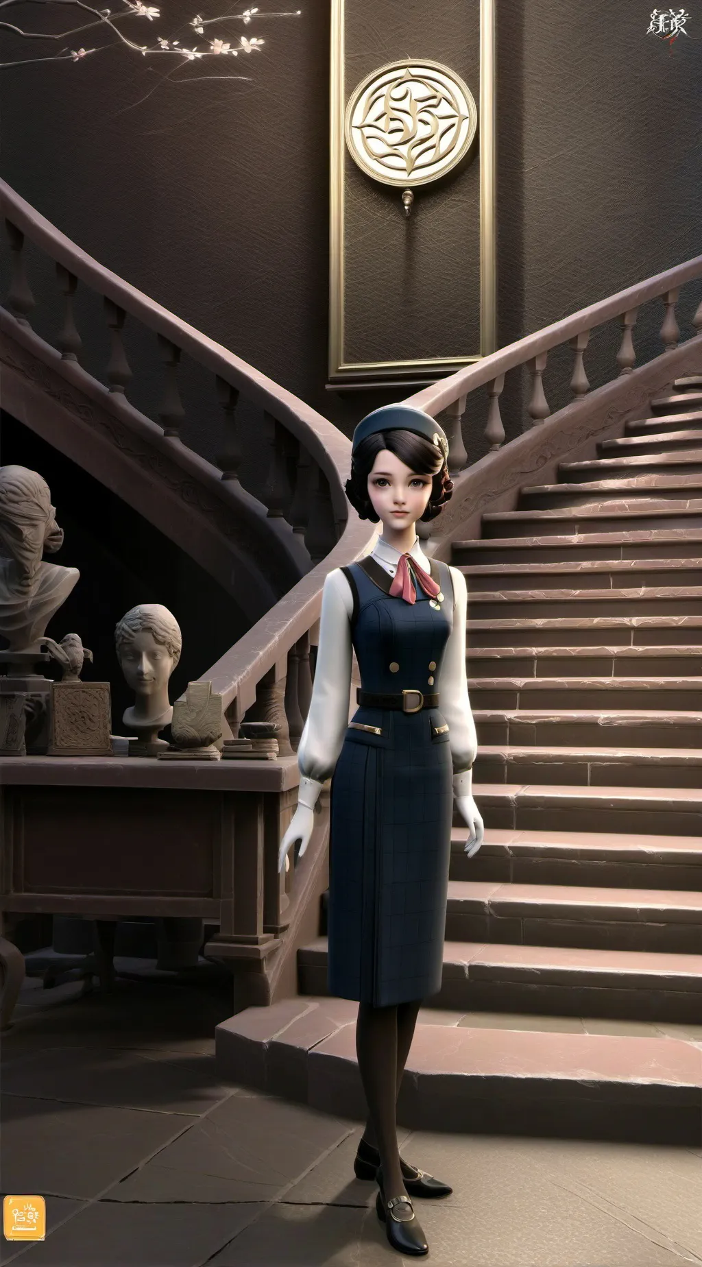 ai character: Arianna  background