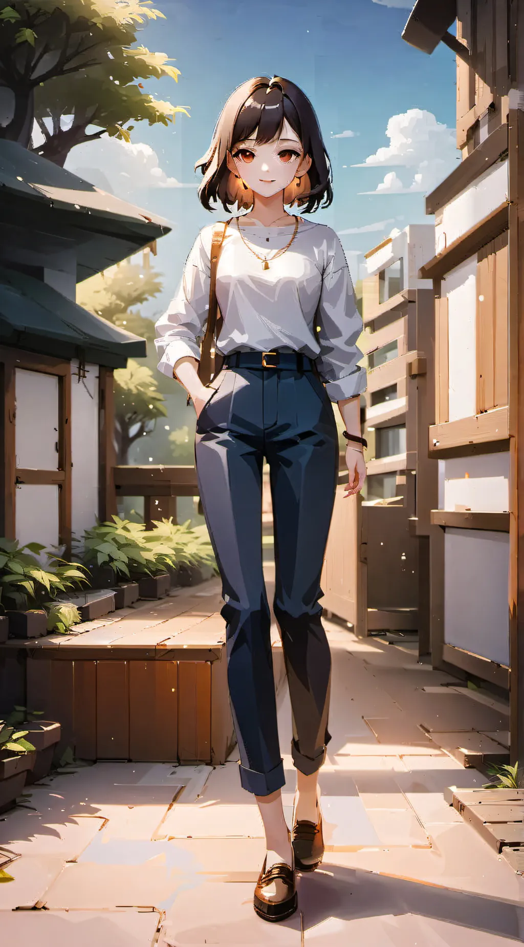 ai character: Emma background