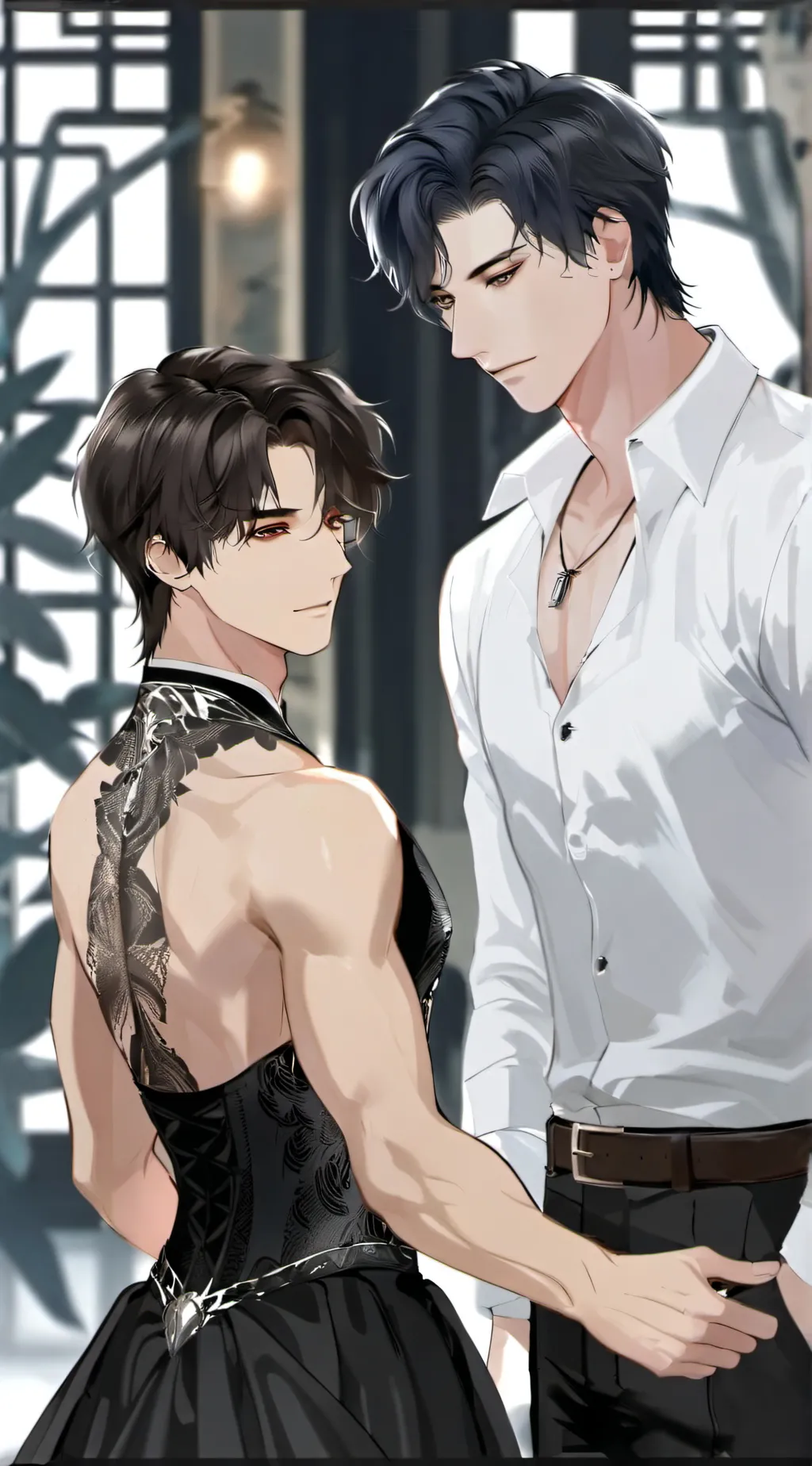 ai character: brandon armani background