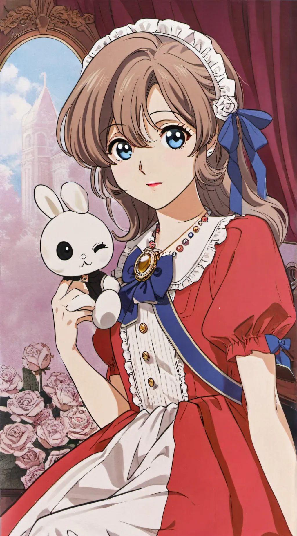 ai character: Weirdcore OC background