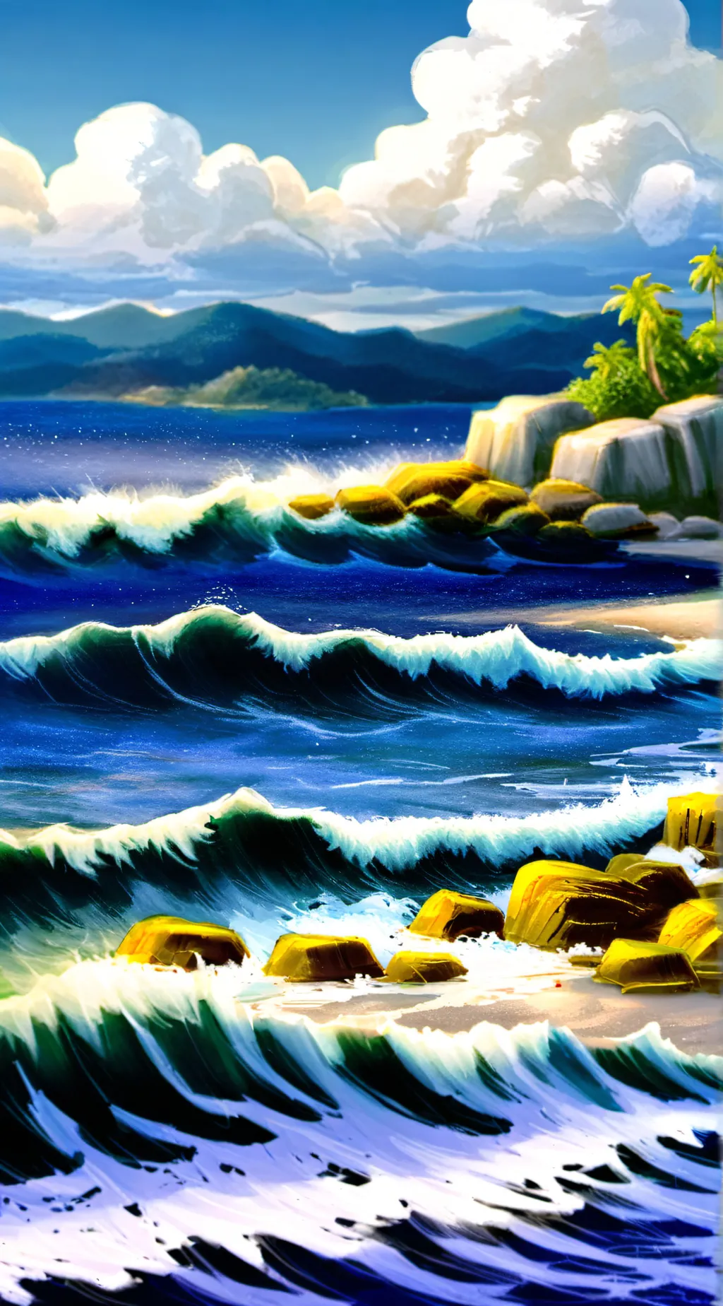 ai character: Solarballs au background