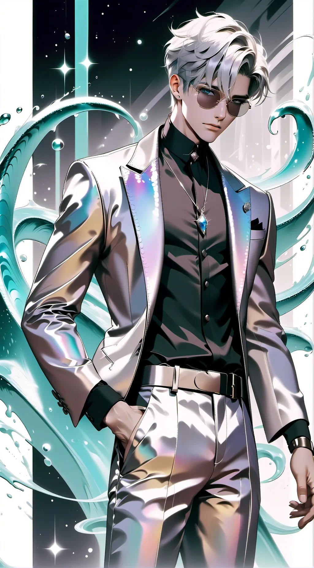 ai character: MAFIA BOSS IS GAY? background