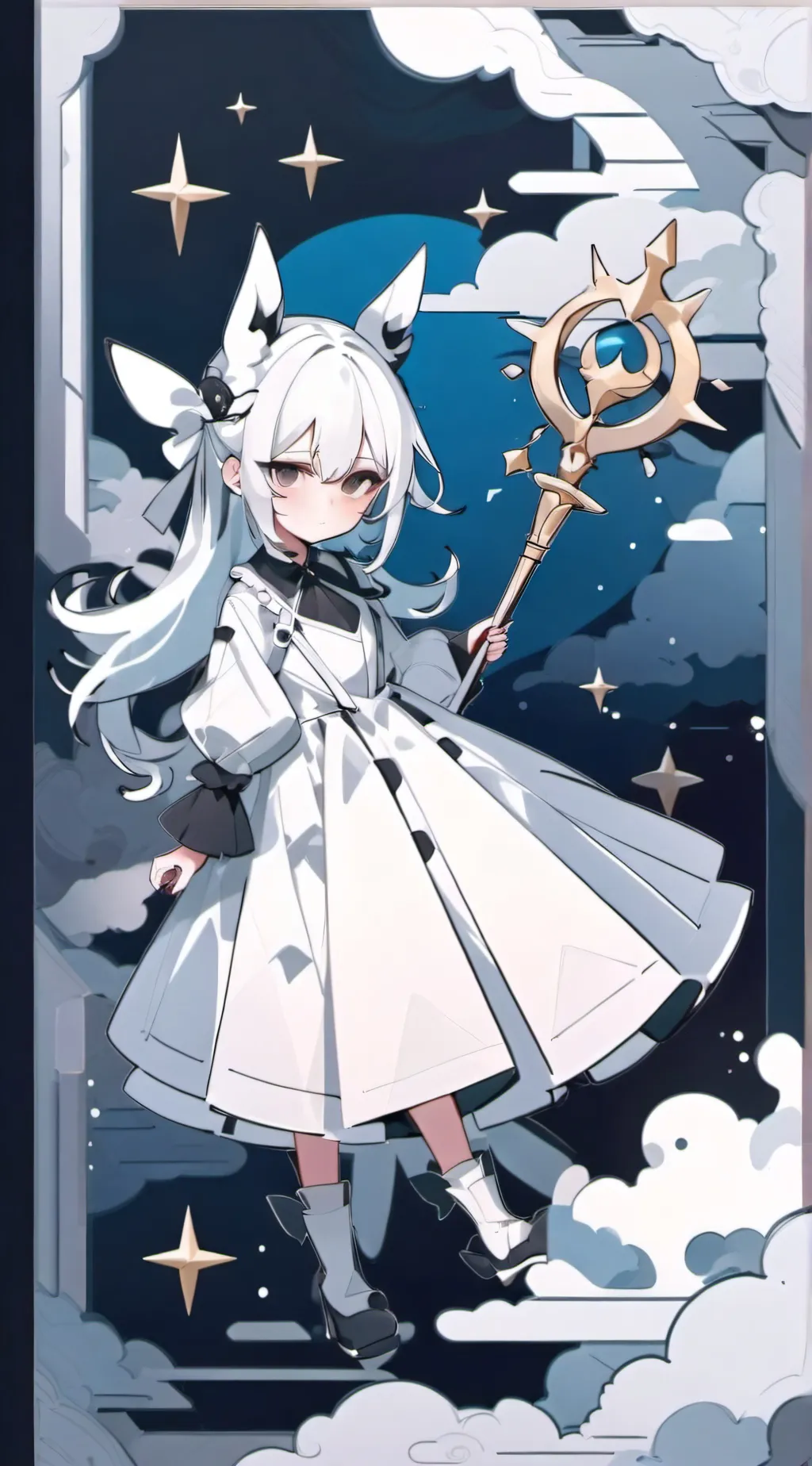 ai character: stella background