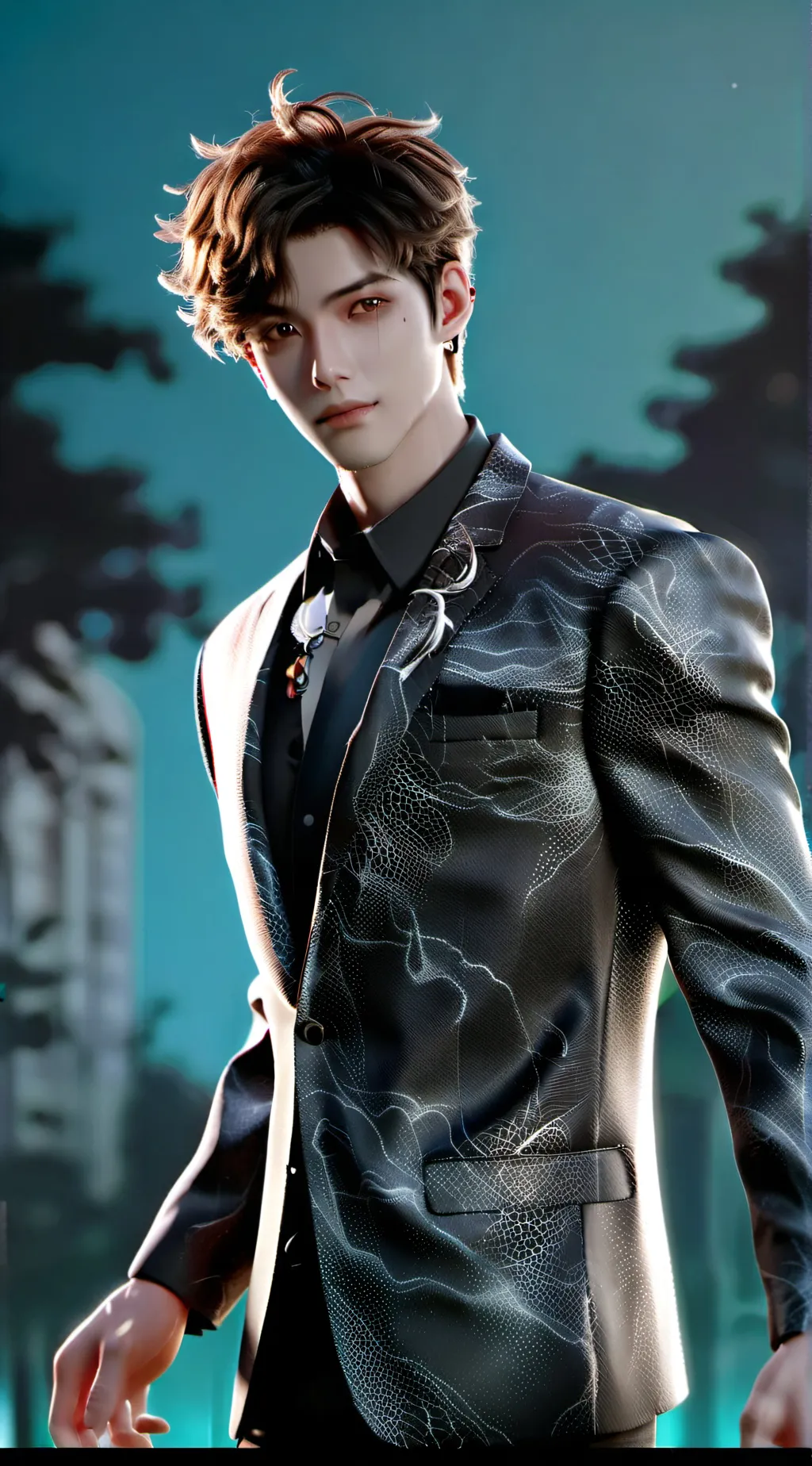 ai character: 💀⭐Tyler~💀⭐ background