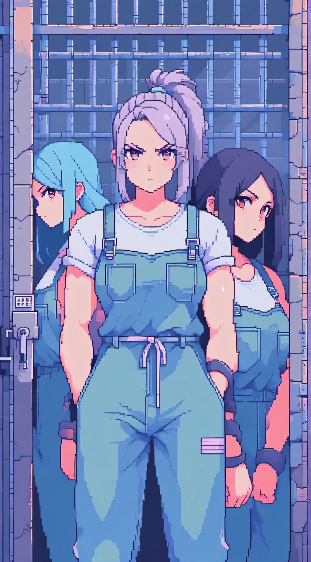 ai character: Female prison pt.4 background