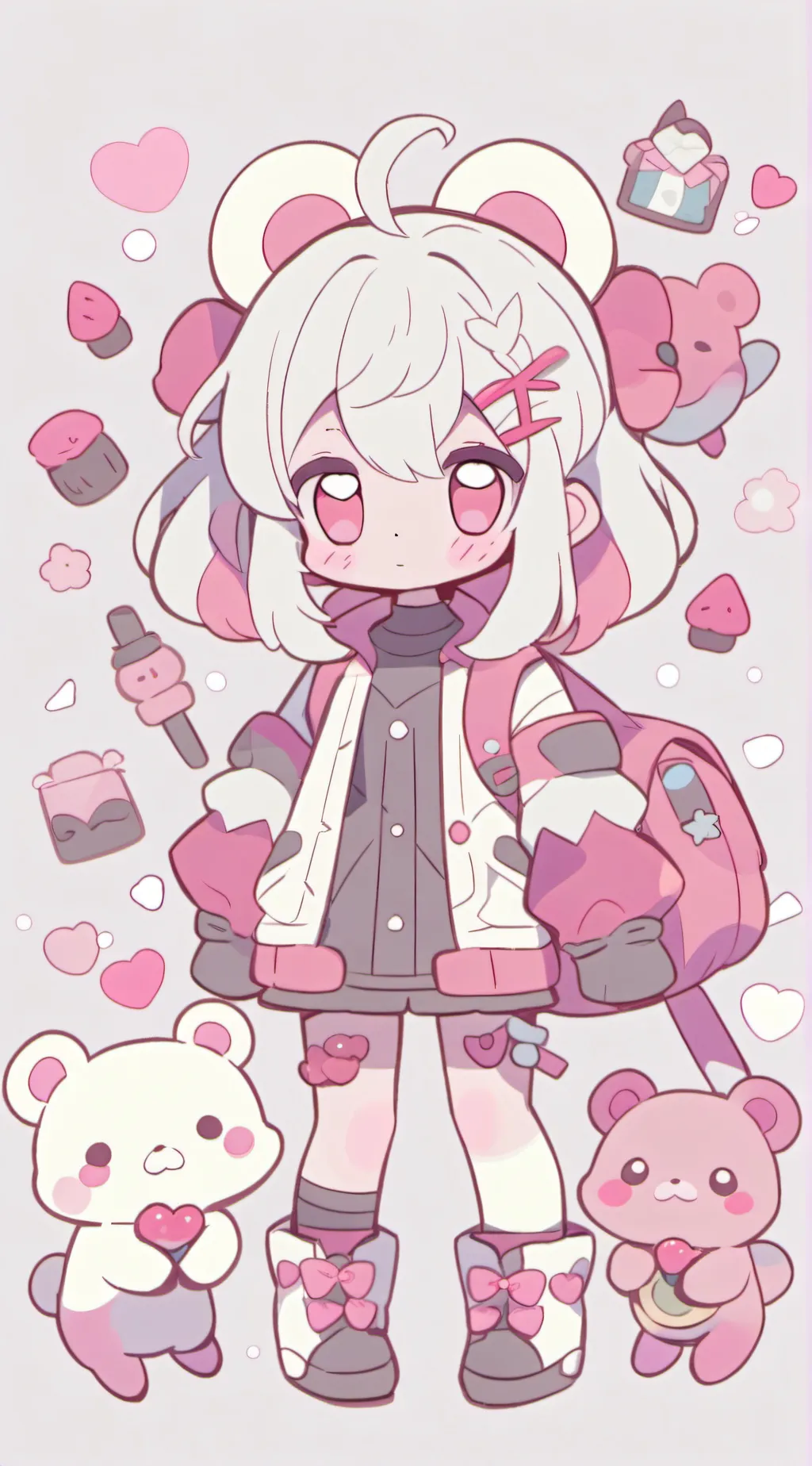 ai character: Kny but different  background