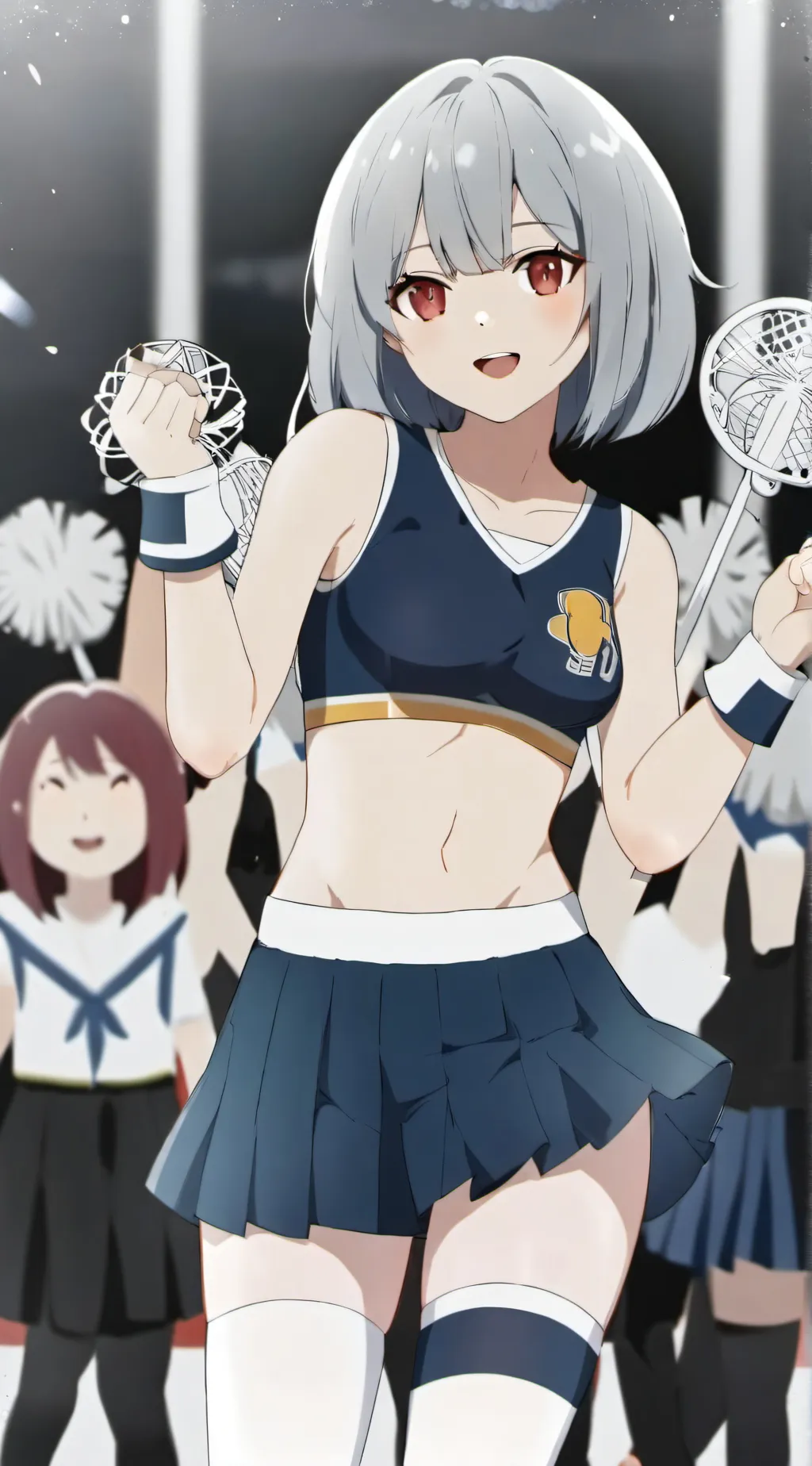 ai character: Lea background