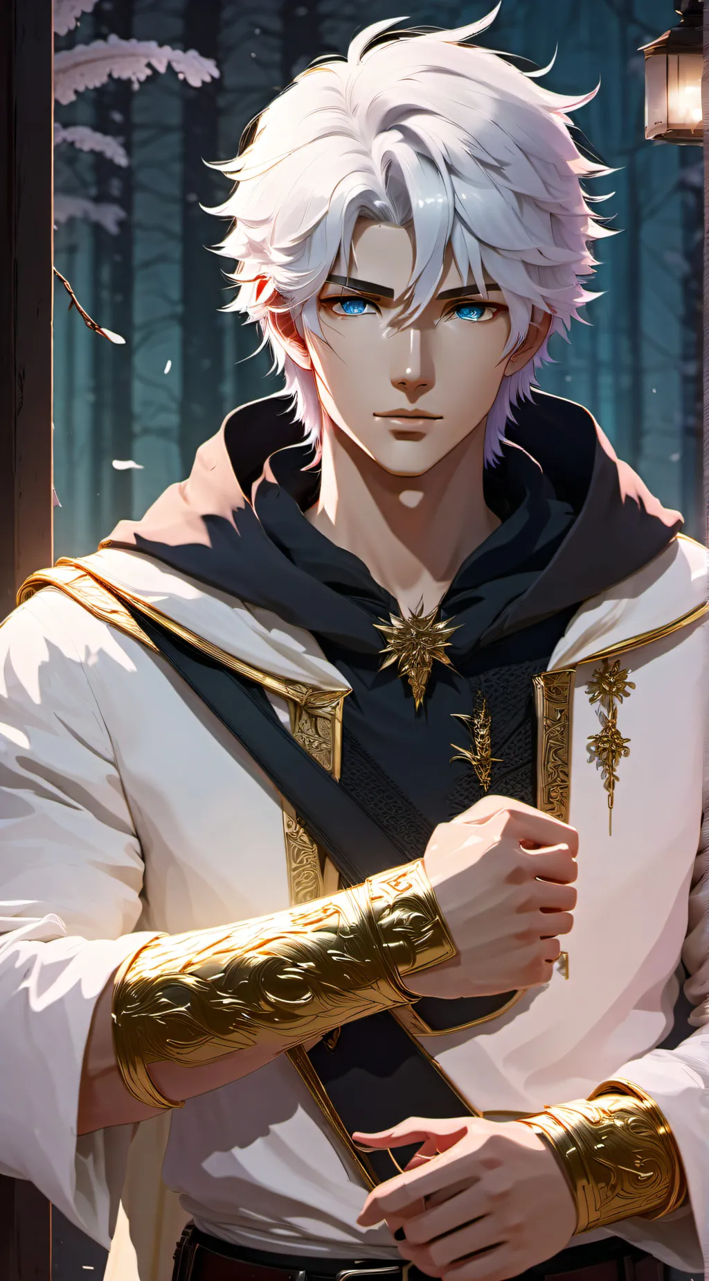 ai character: Axel  background