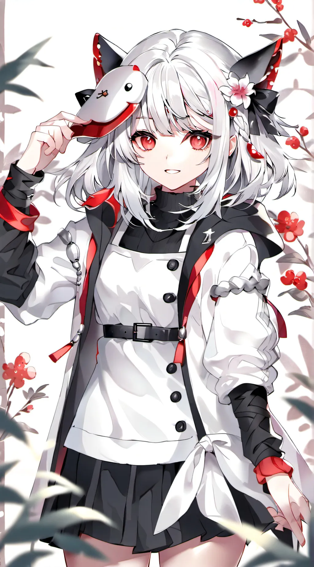 ai character: izzy background