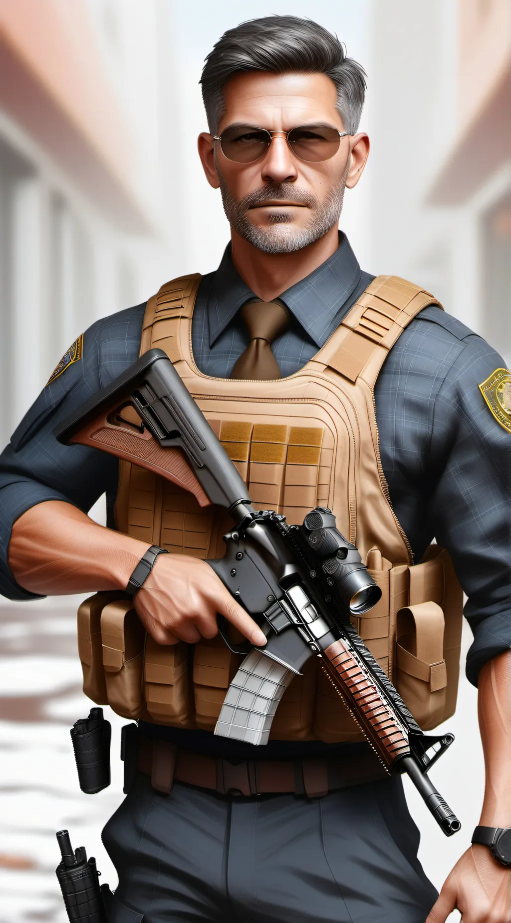 ai character: FBI agent:benjamin background
