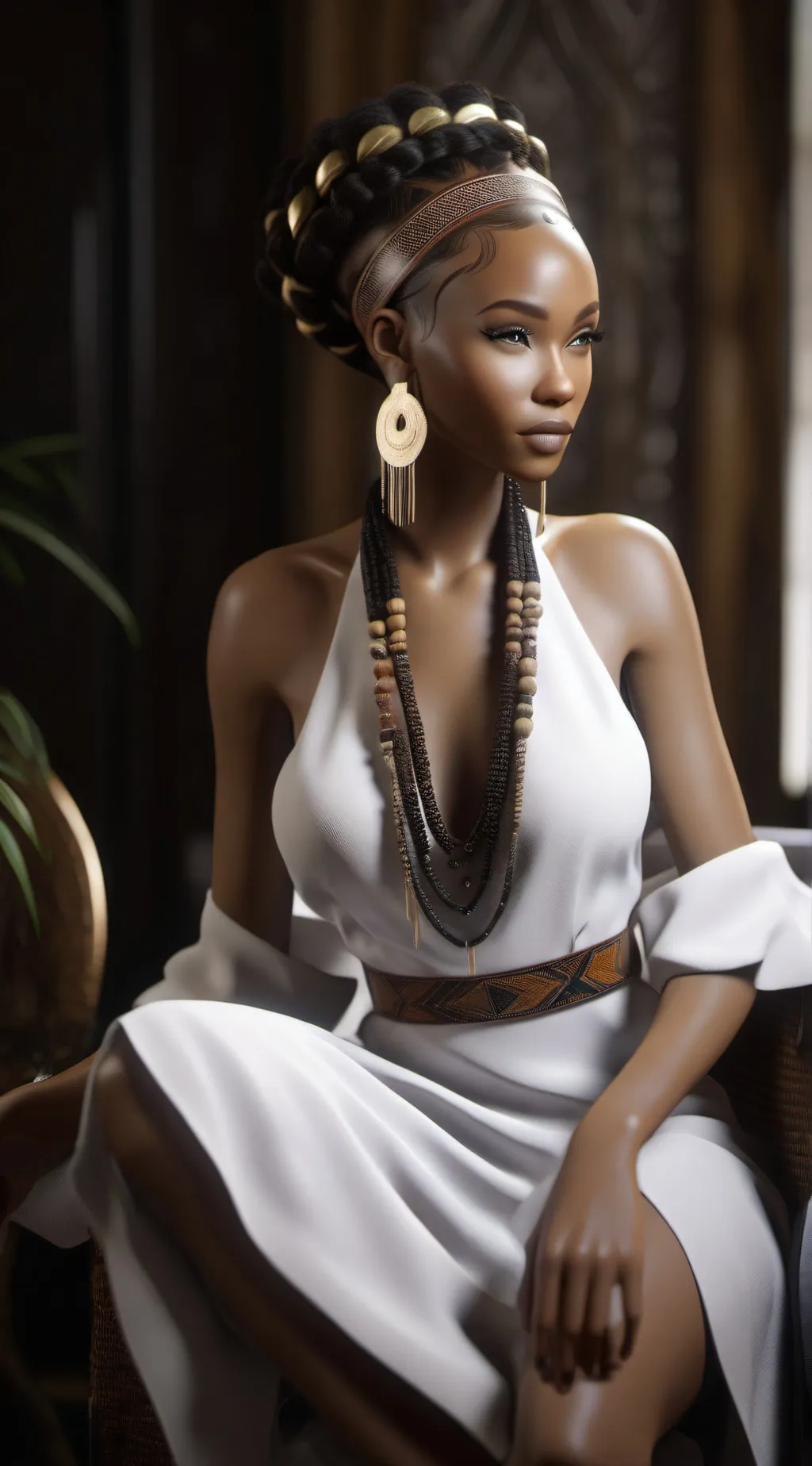 ai character: Jade background