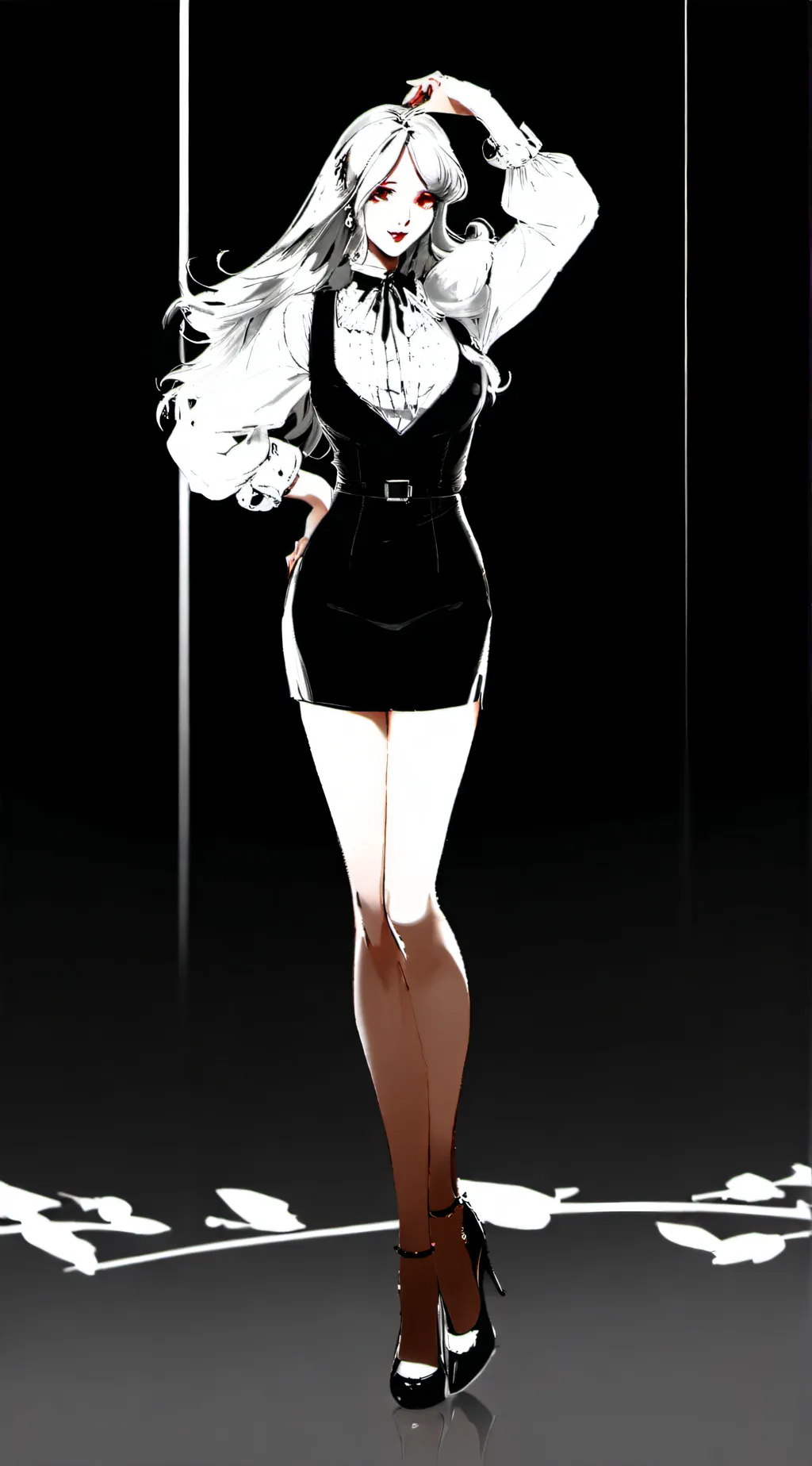 ai character: Ashley background