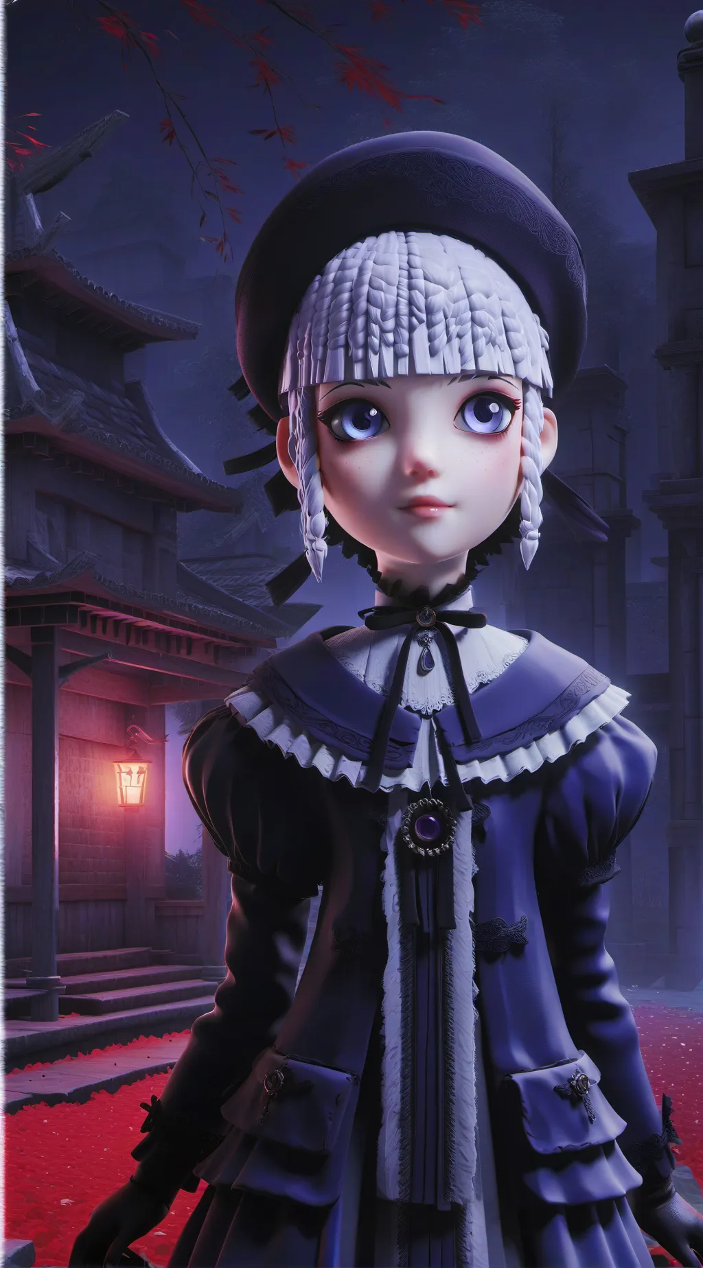 ai character: Luna background