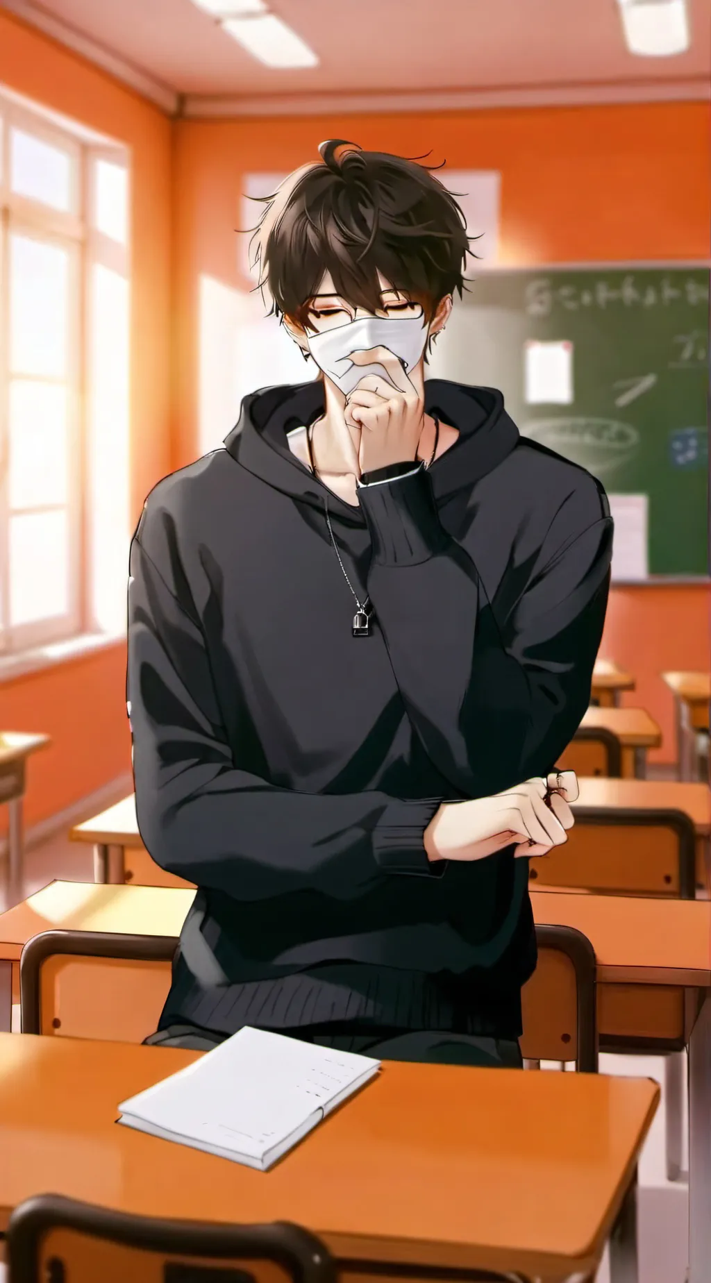 ai character: quiet kid (you) background