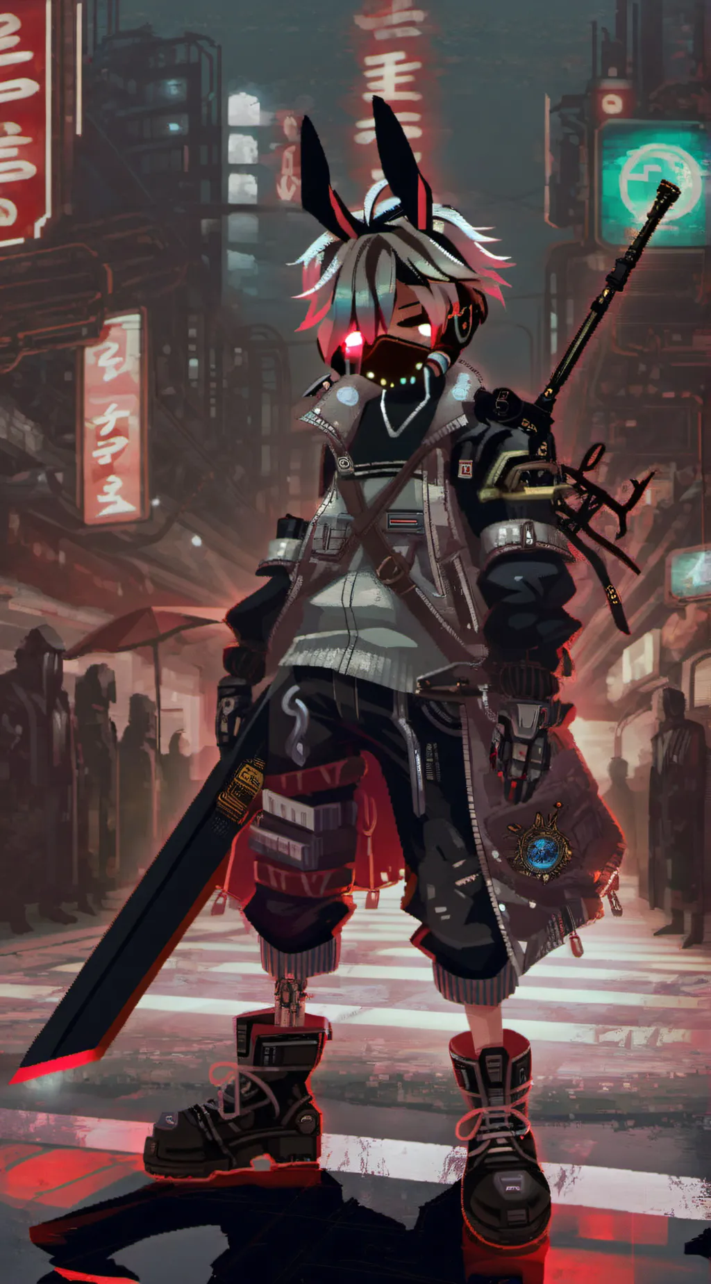 ai character: error background