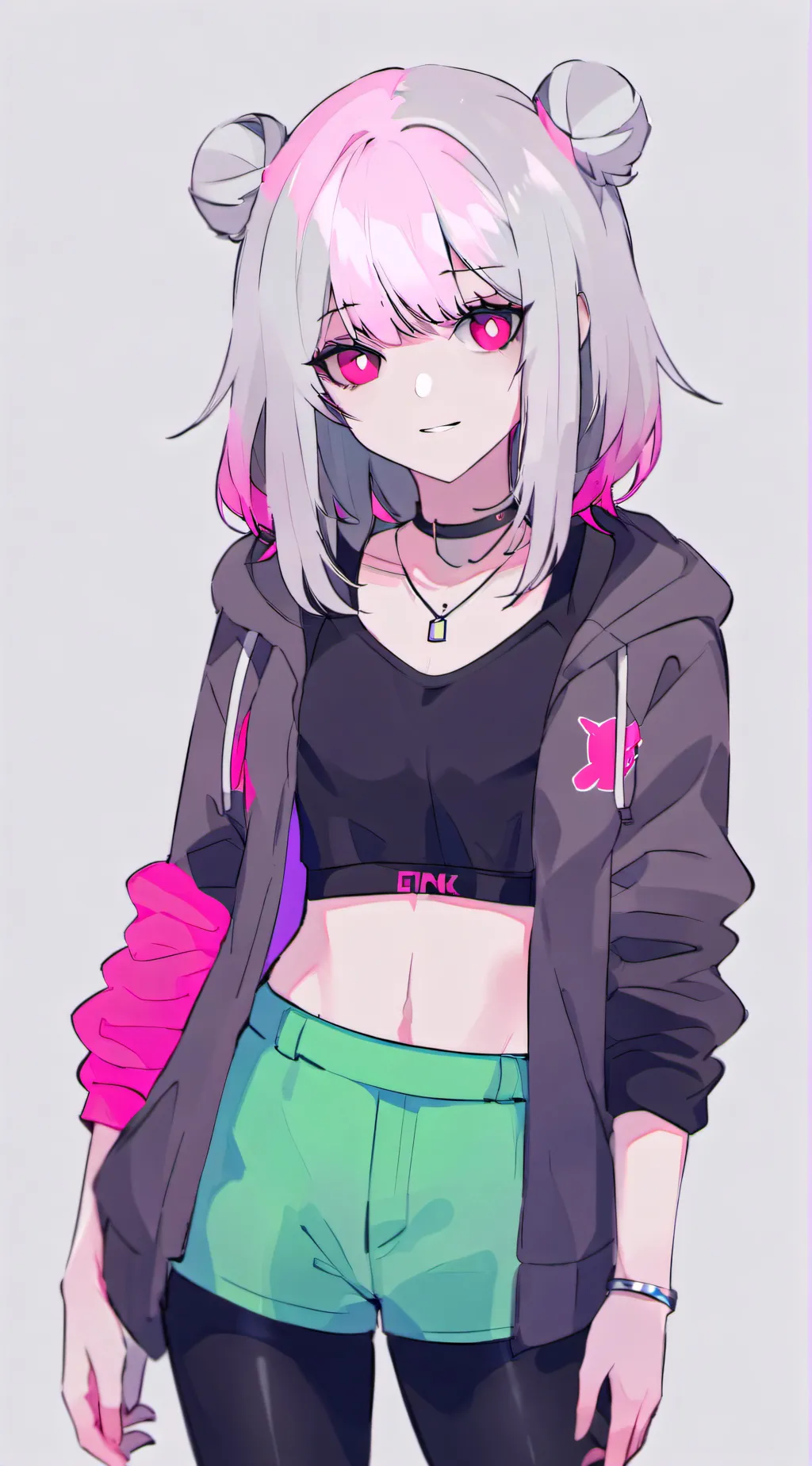 ai character: Rain background