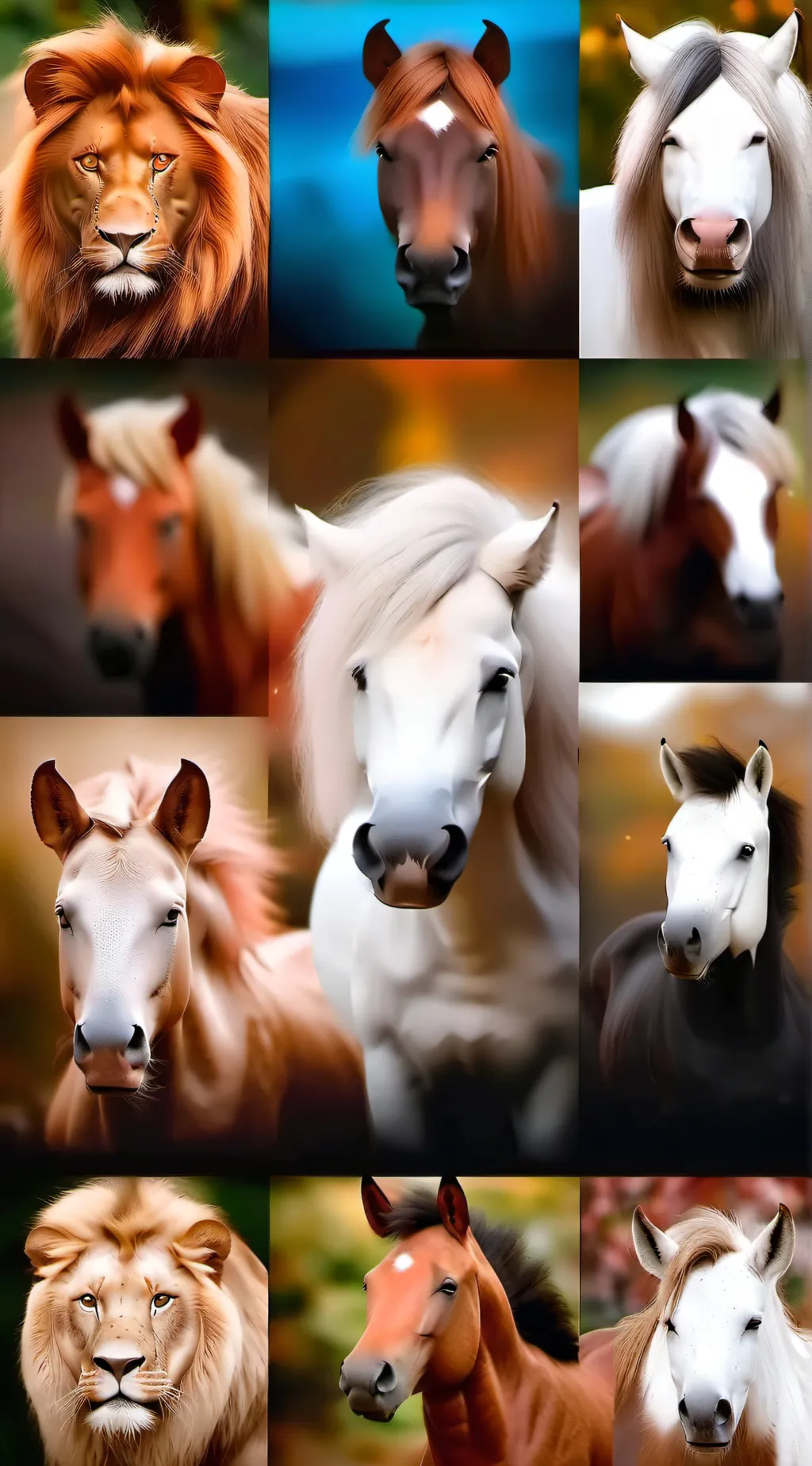 ai character: the mane five  background