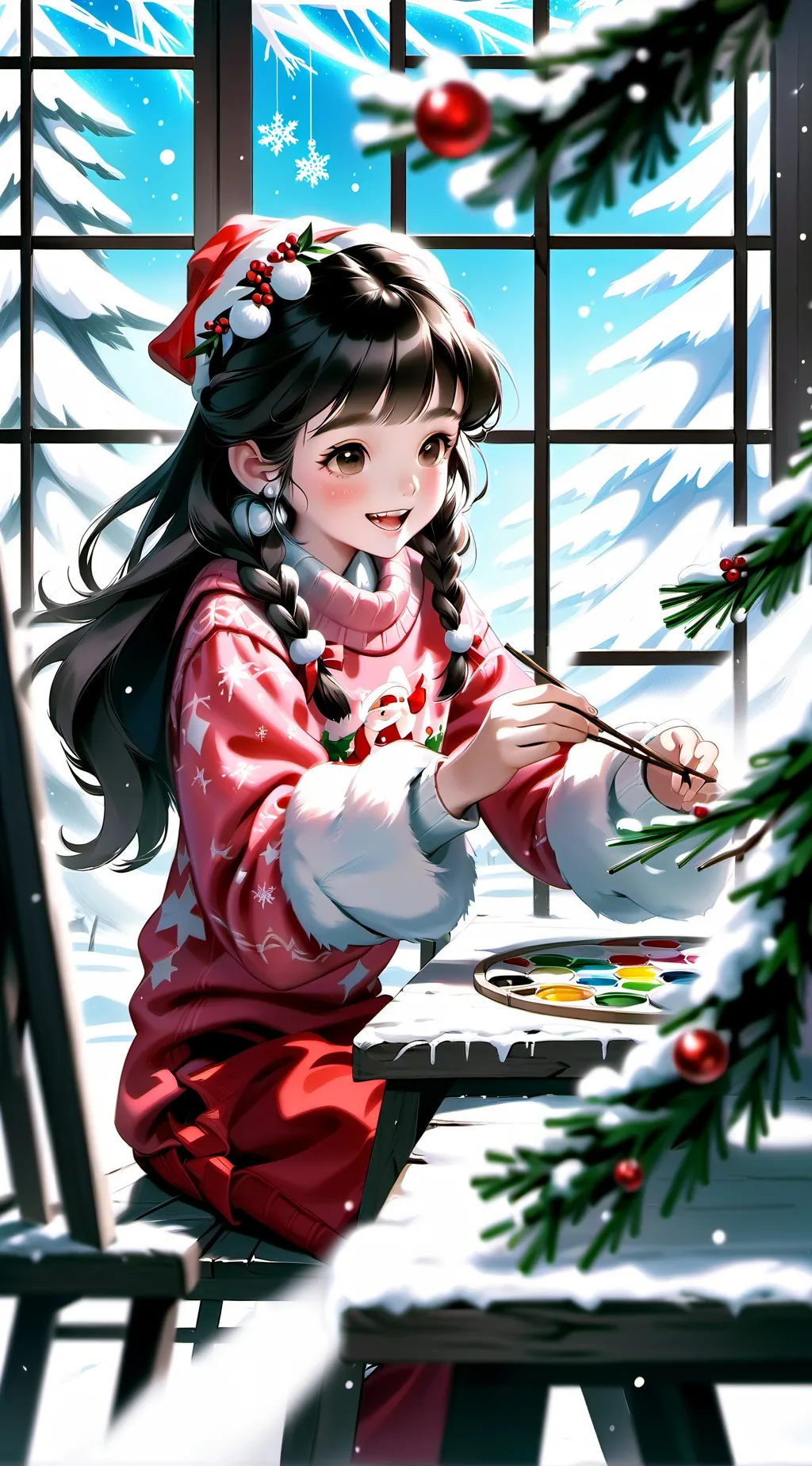 ai character: Ellie background