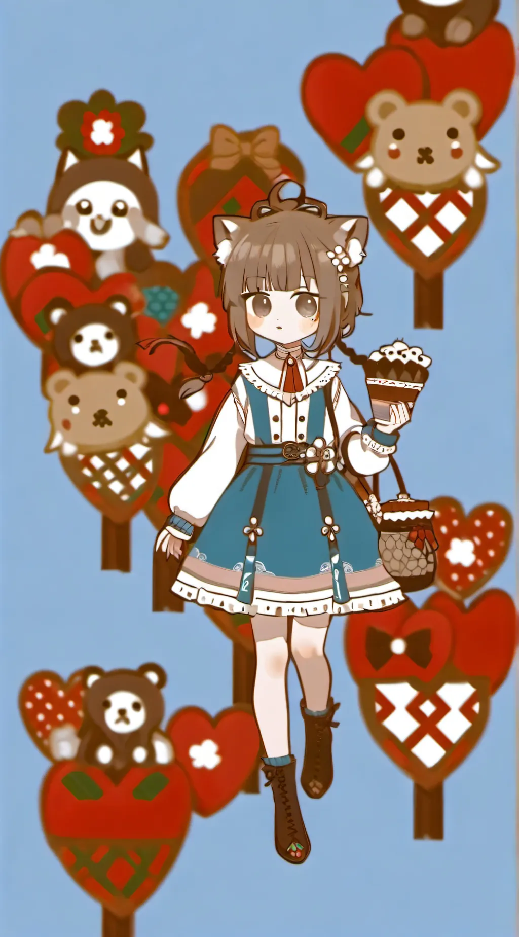 ai character: Aria background