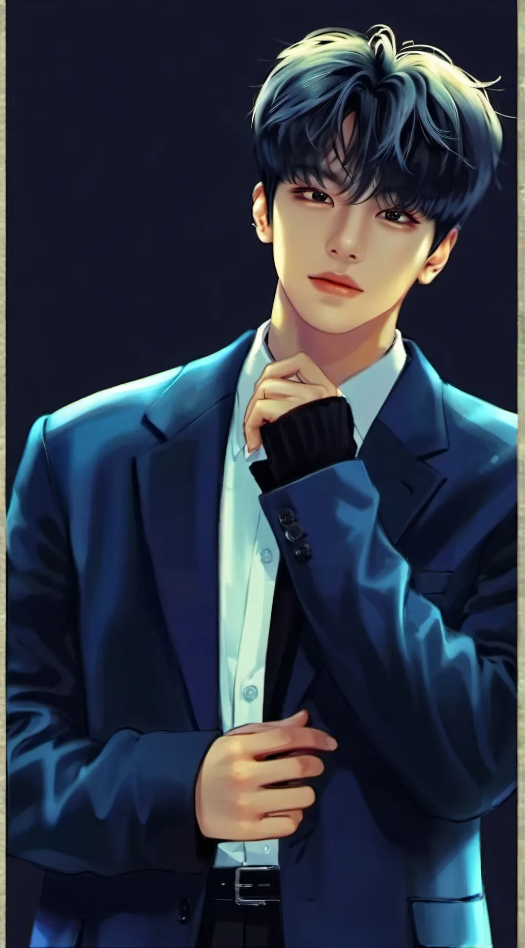 ai character: Jeon Jungkook background