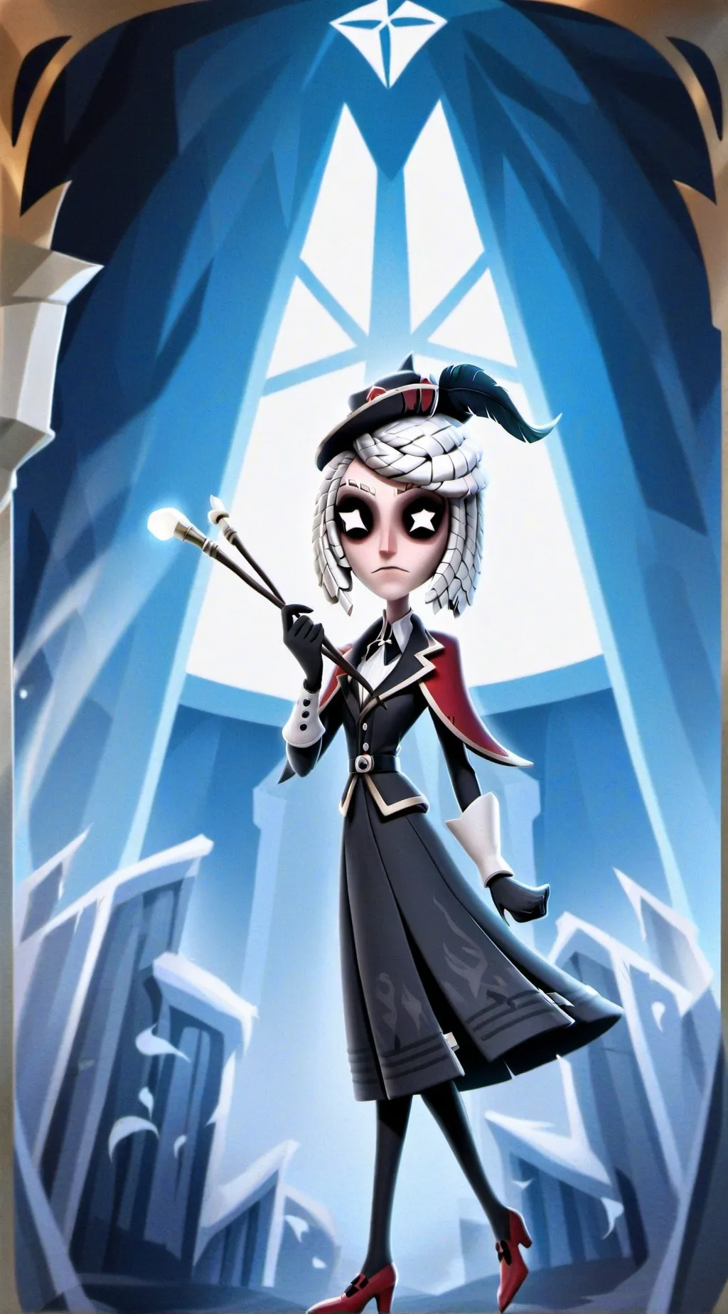 ai character: HB background