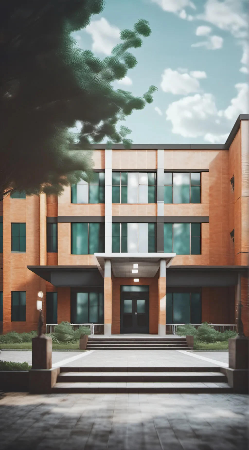 ai character: bini campus story background