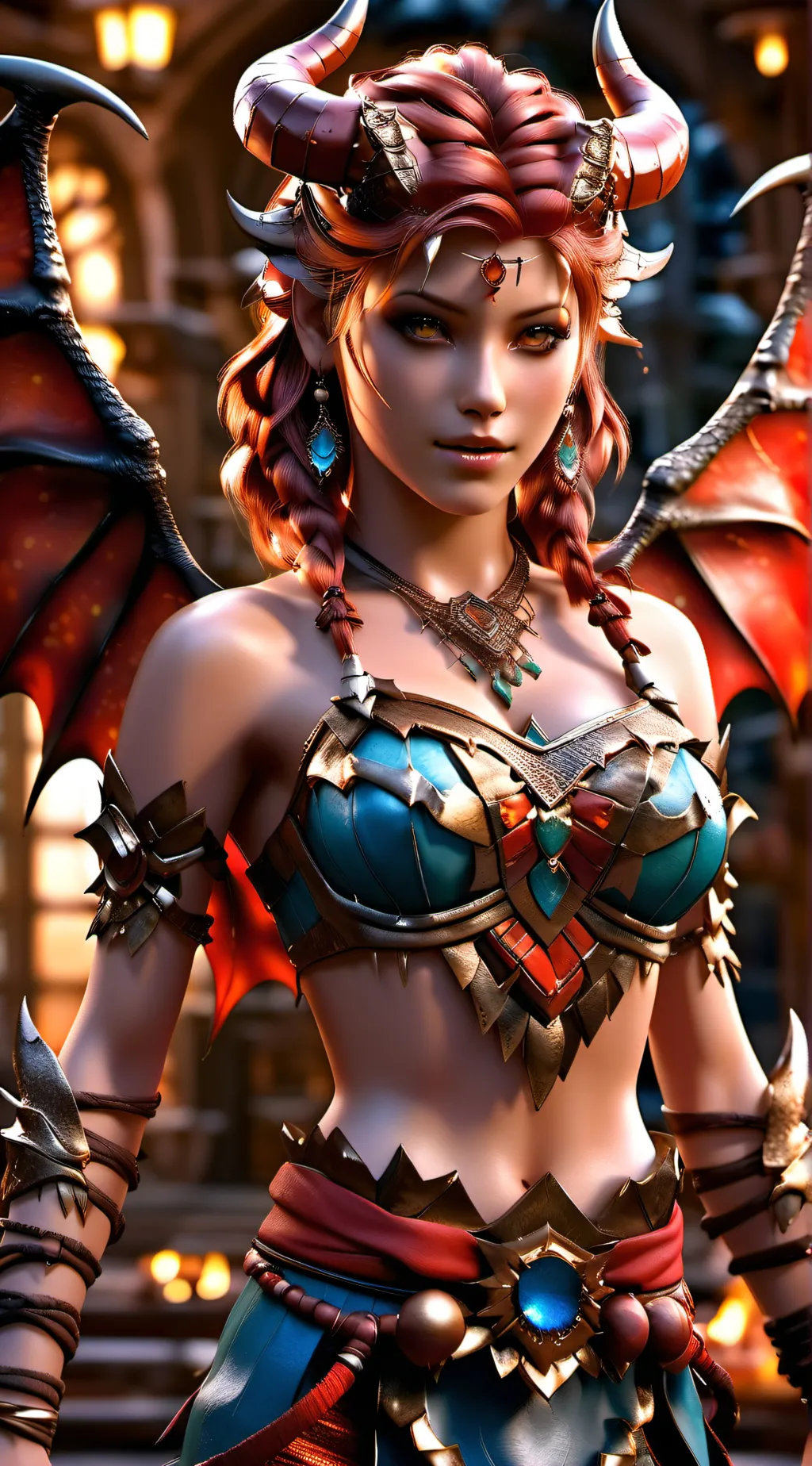 ai character: Aria background