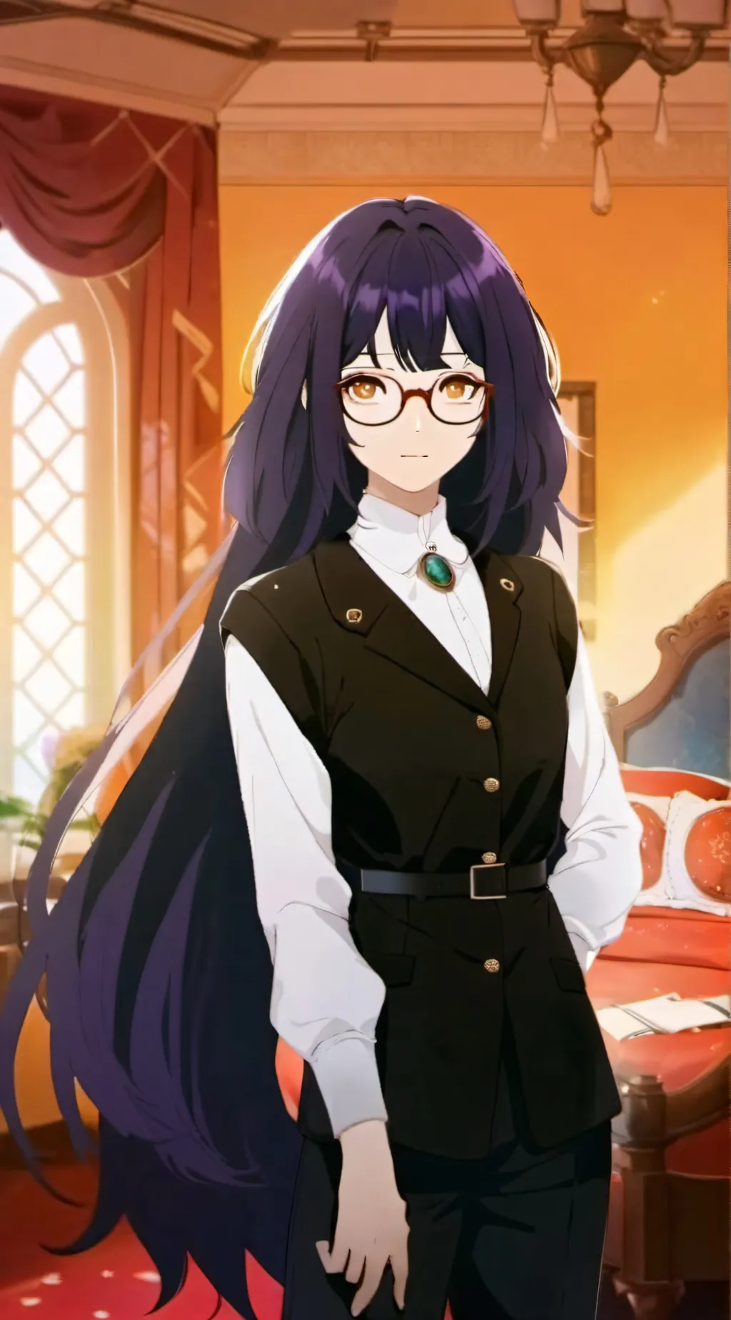 ai character: ѕσяєη gяєєη background