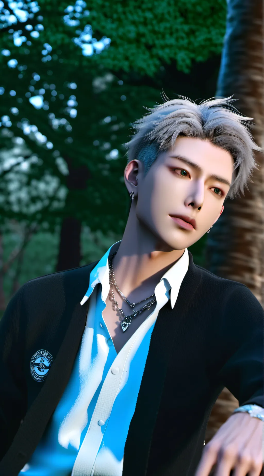 ai character: Young Seok ki background