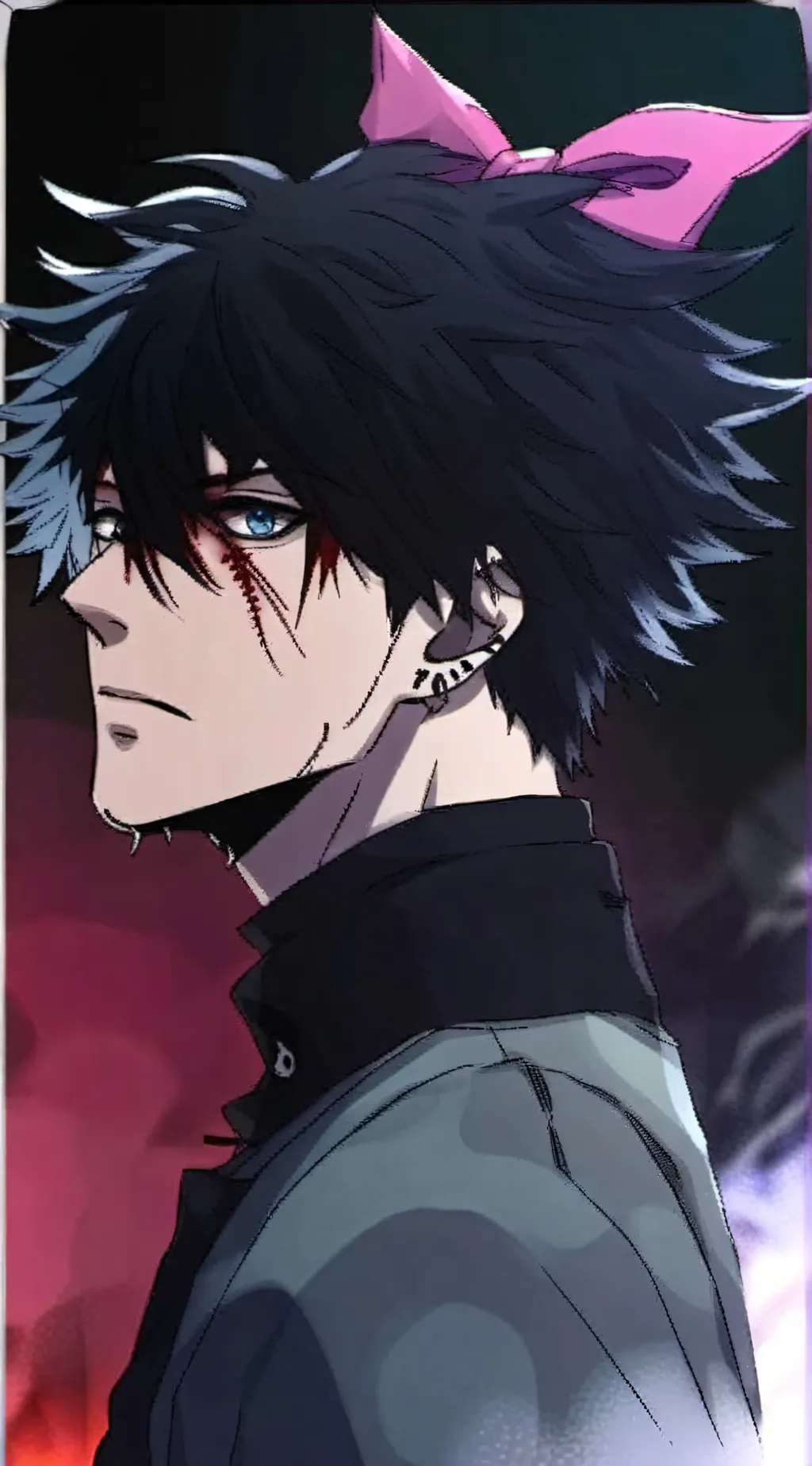 ai character: MHA cat 2 background