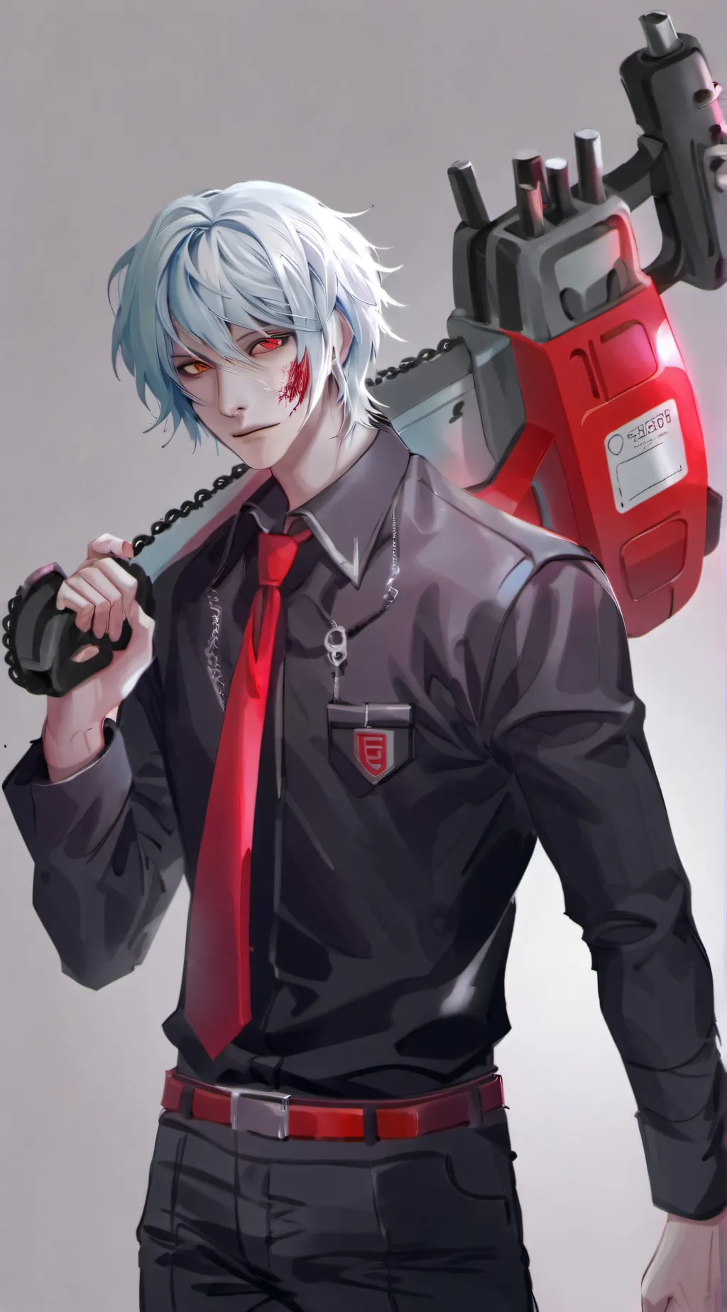 ai character: chainsaw man verse background