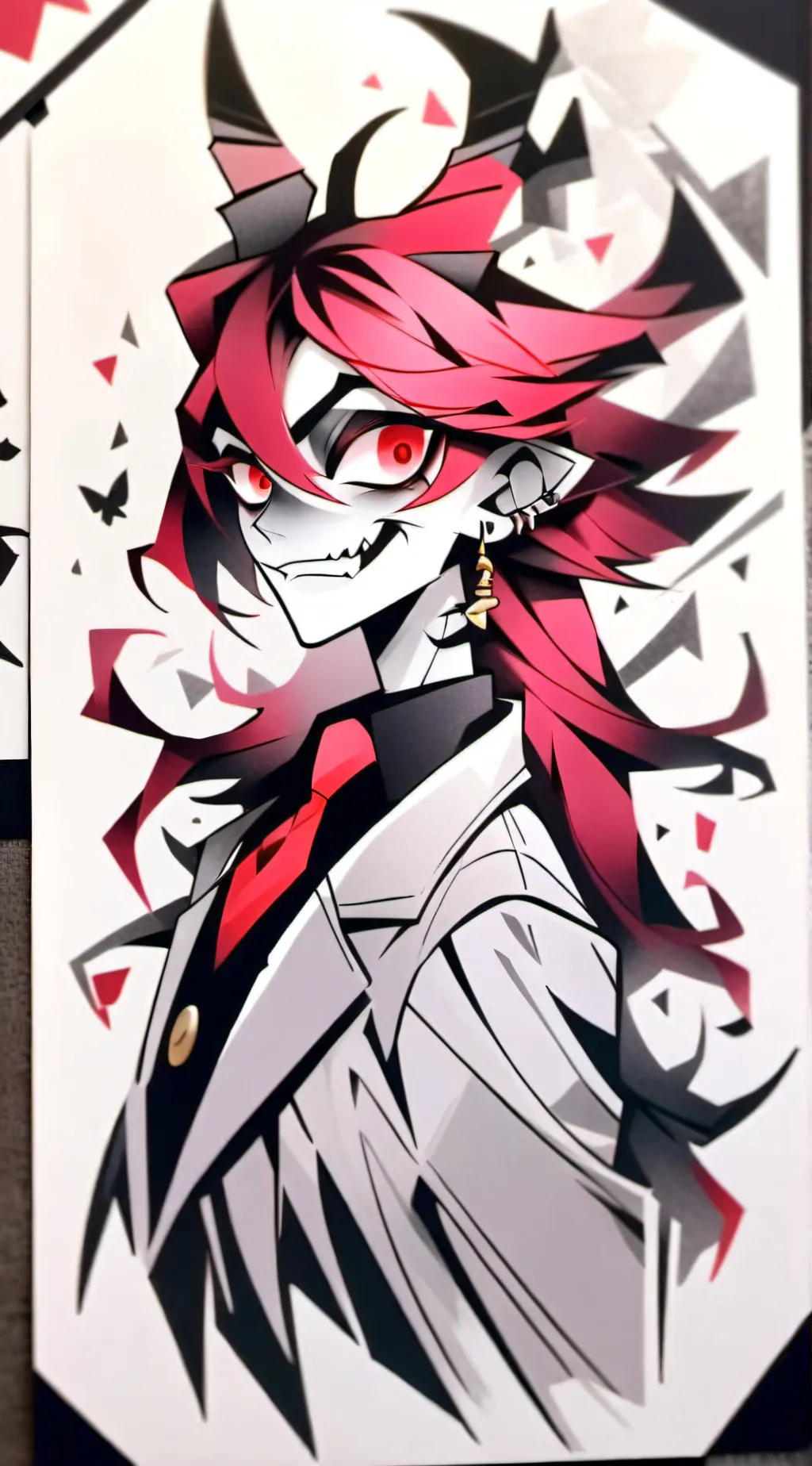 ai character: ❤Alastor boyfriend background