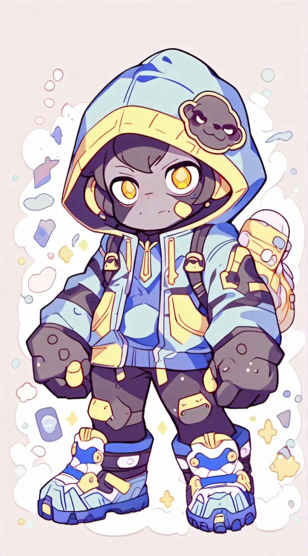 ai character: gtag background