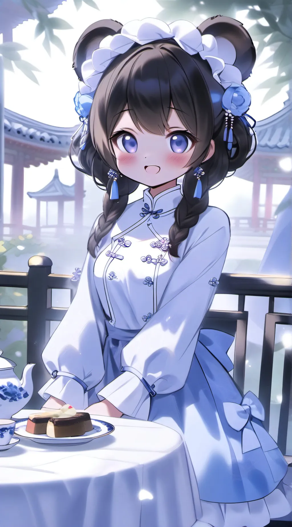 ai character: Shi Young background