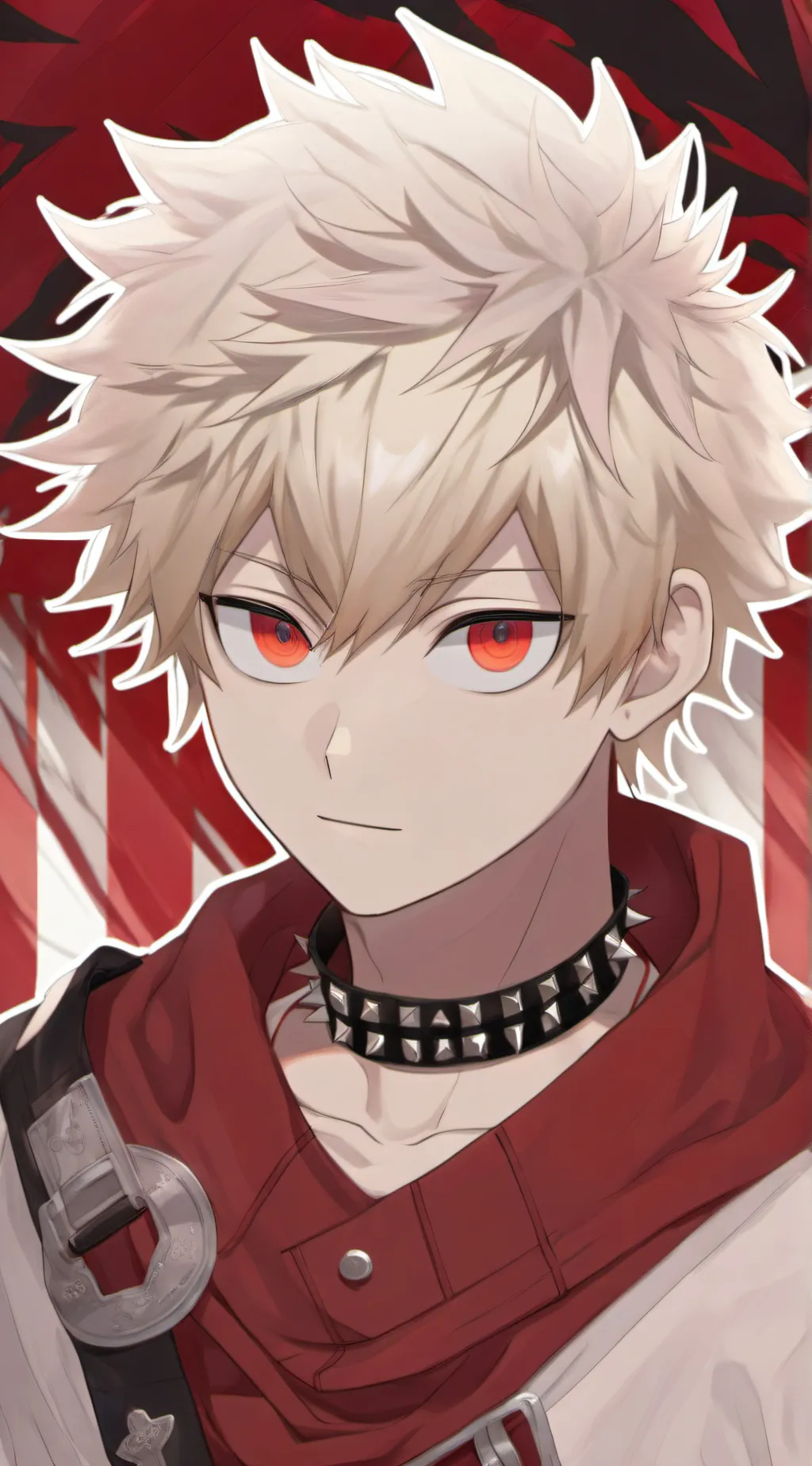 ai character: Katsuki bakugo  background