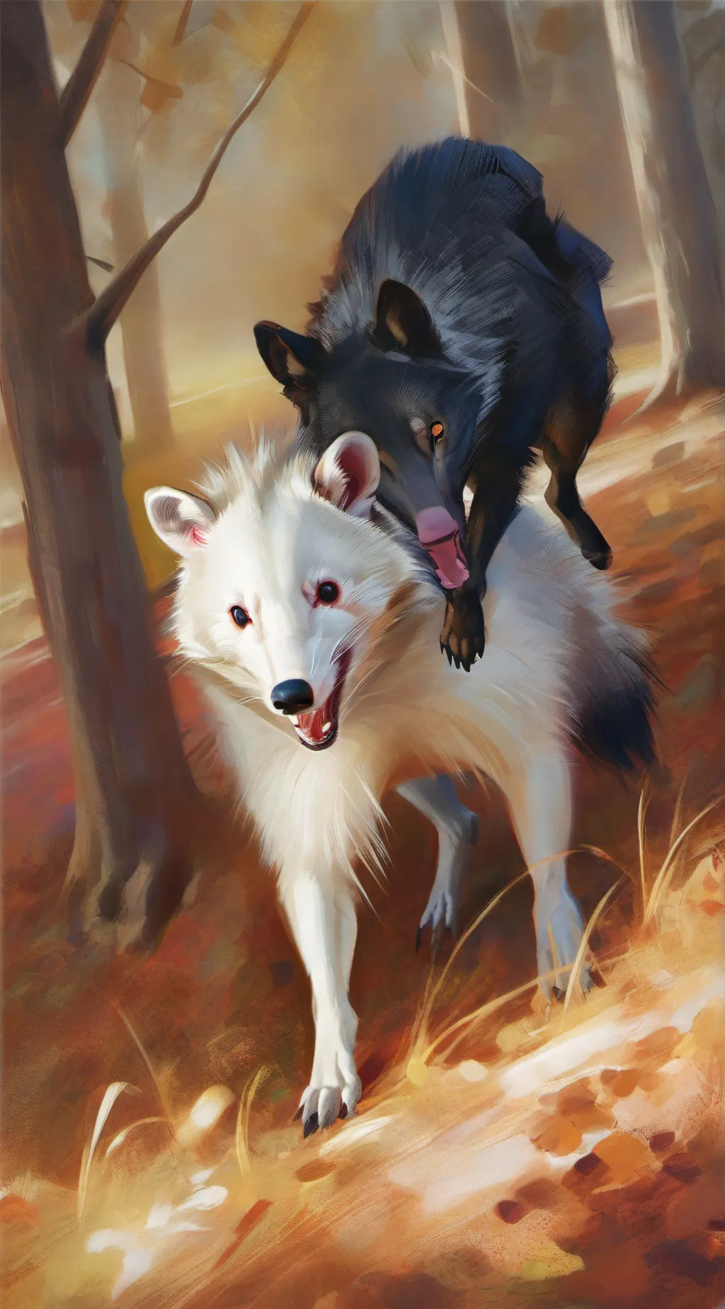 ai character: hb campimg. background