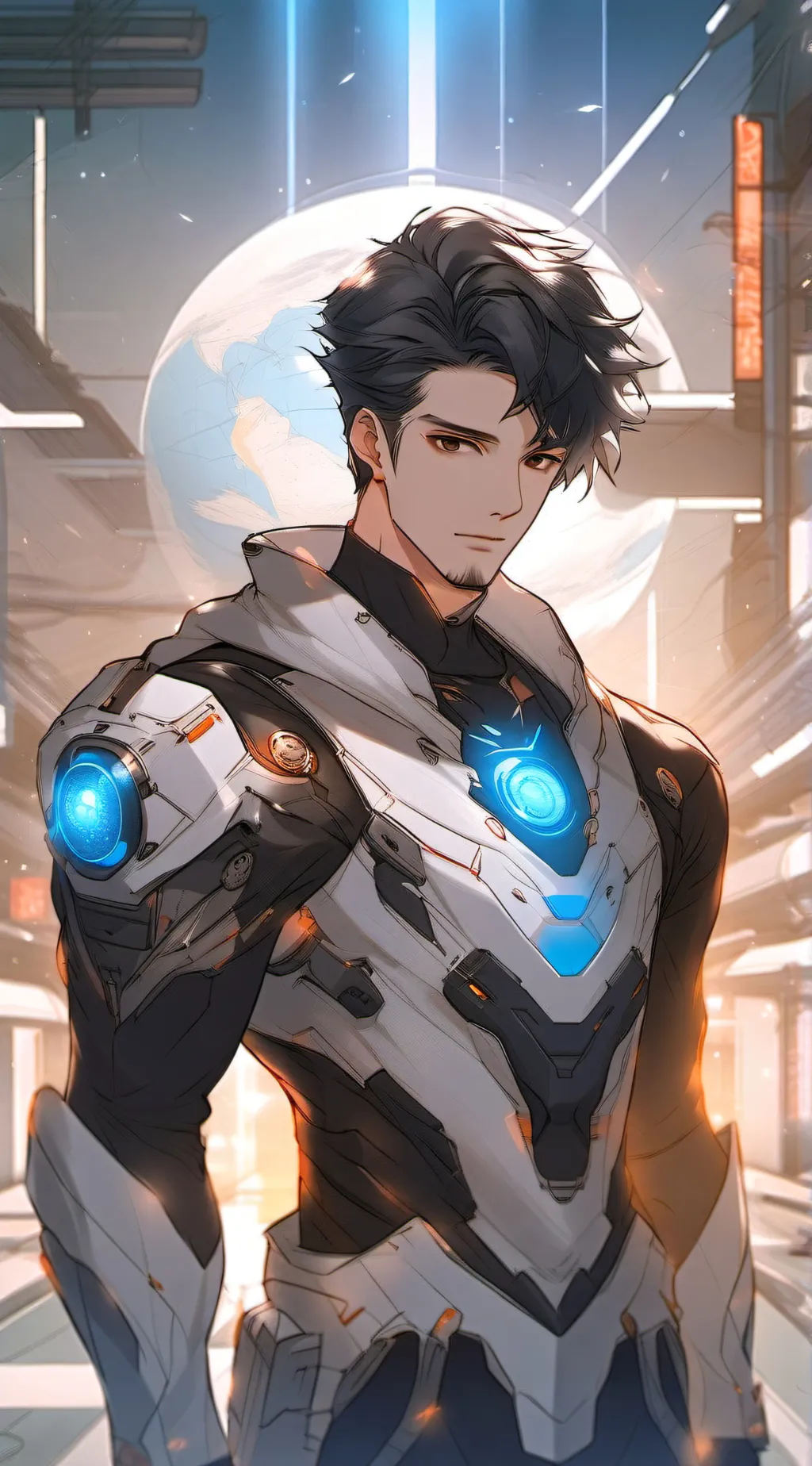 ai character: Ajay 10 background