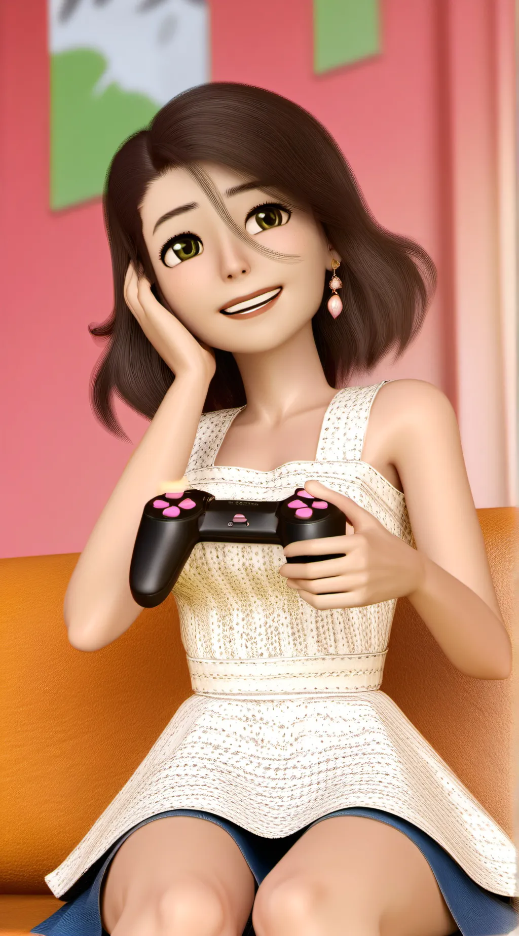 ai character: stuck best friend background