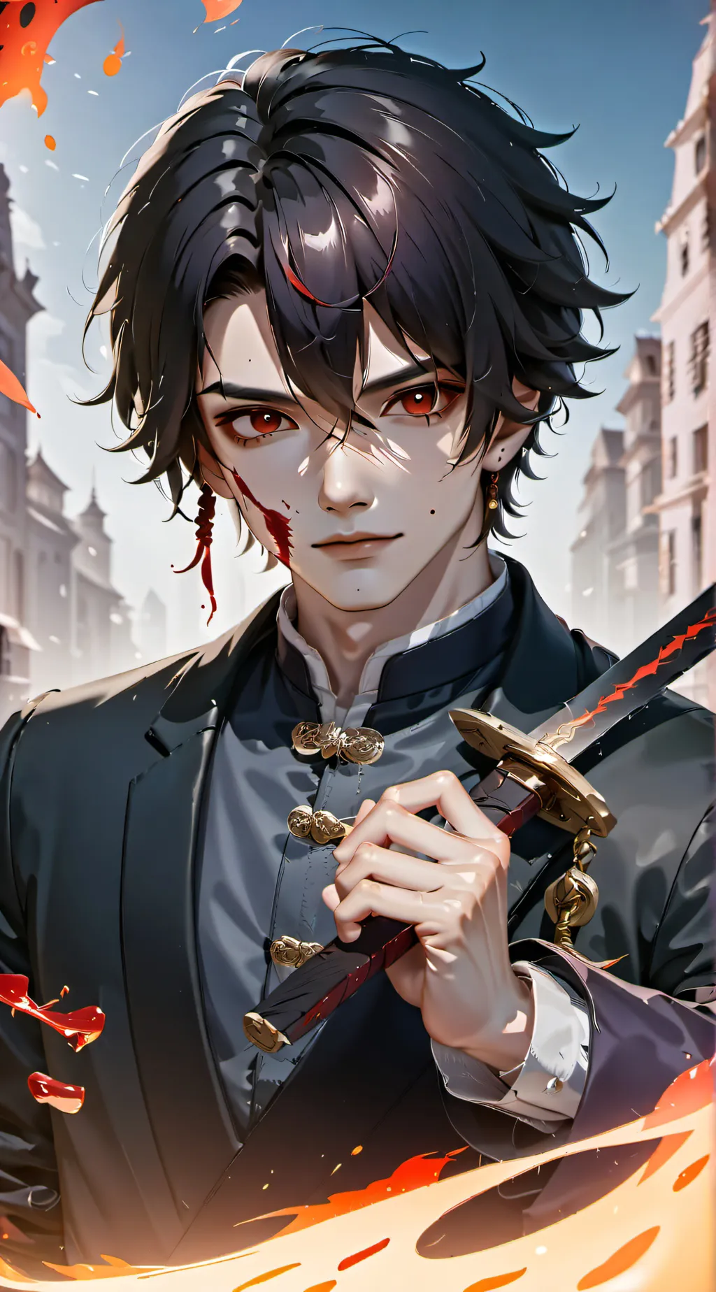 ai character: Halo background