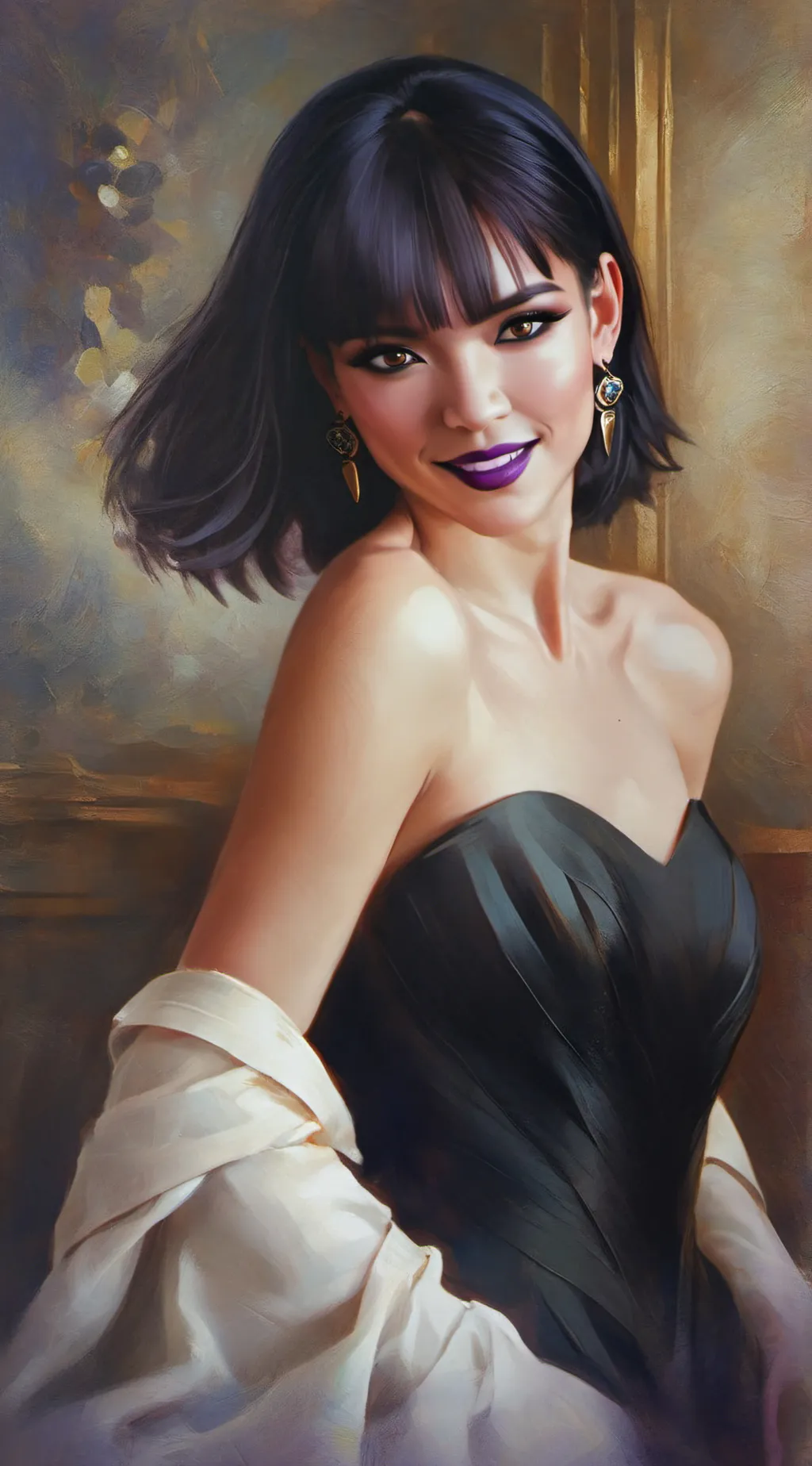 ai character: Tamara Duvall  background