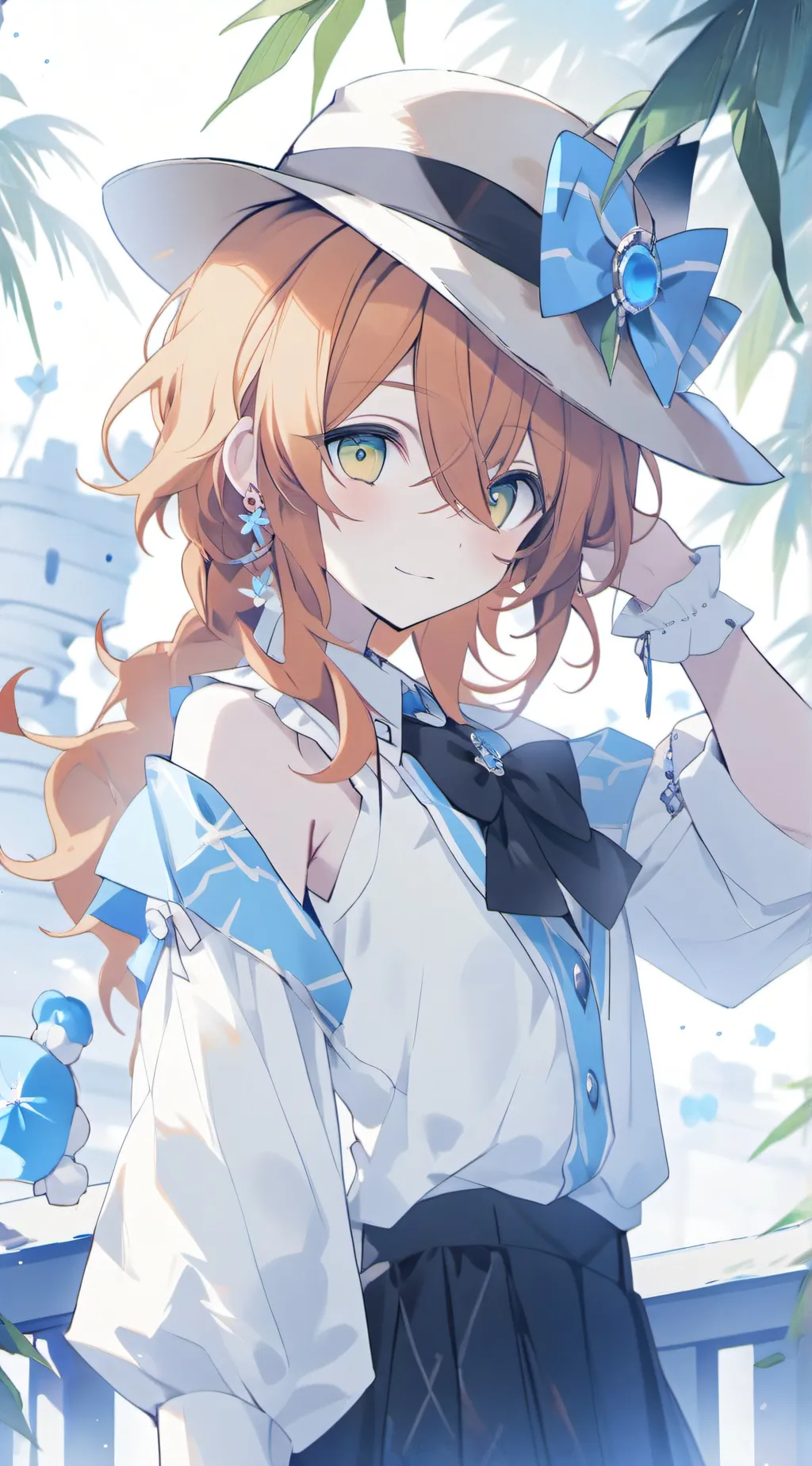 ai character: bsd background