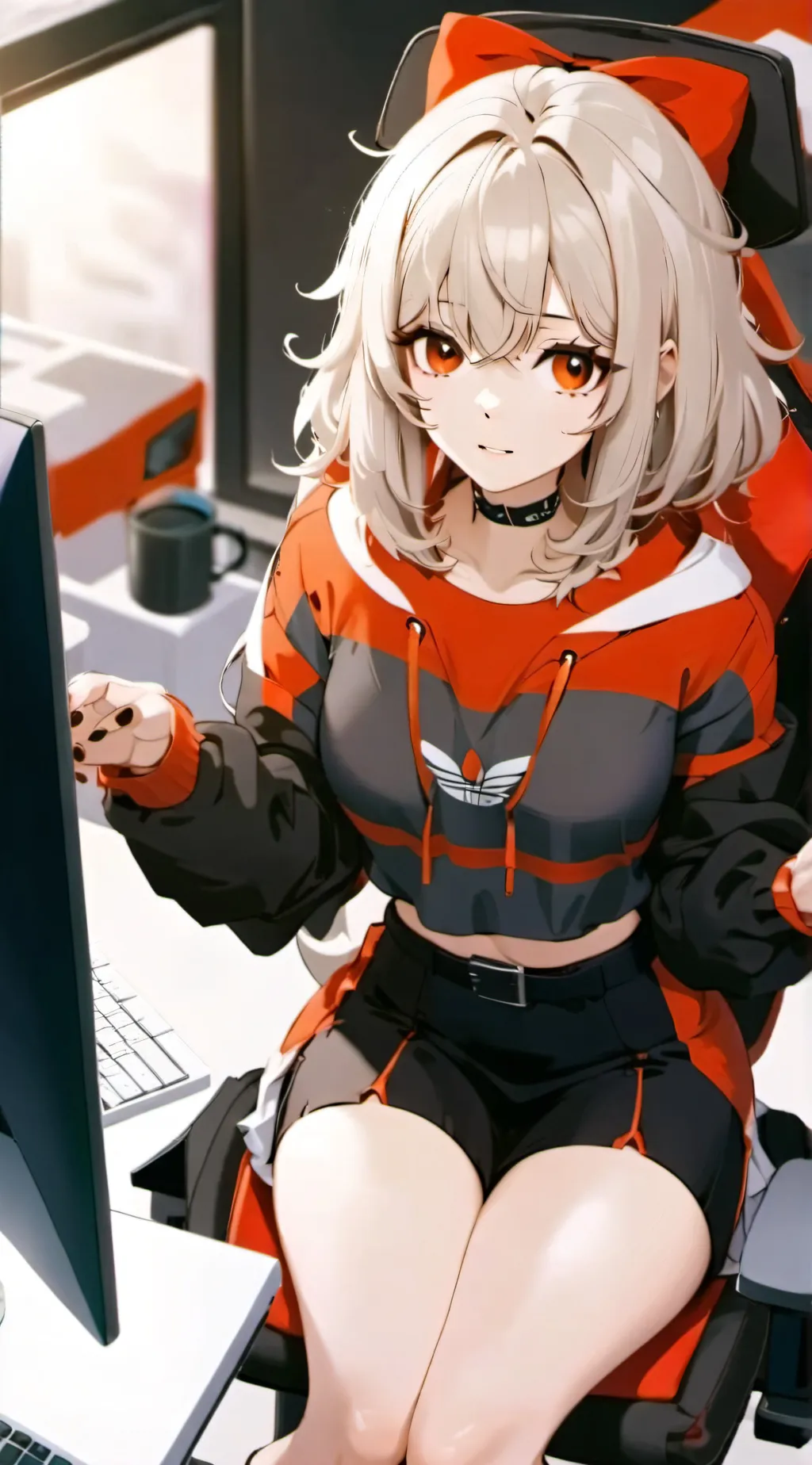 ai character: Maggie  background