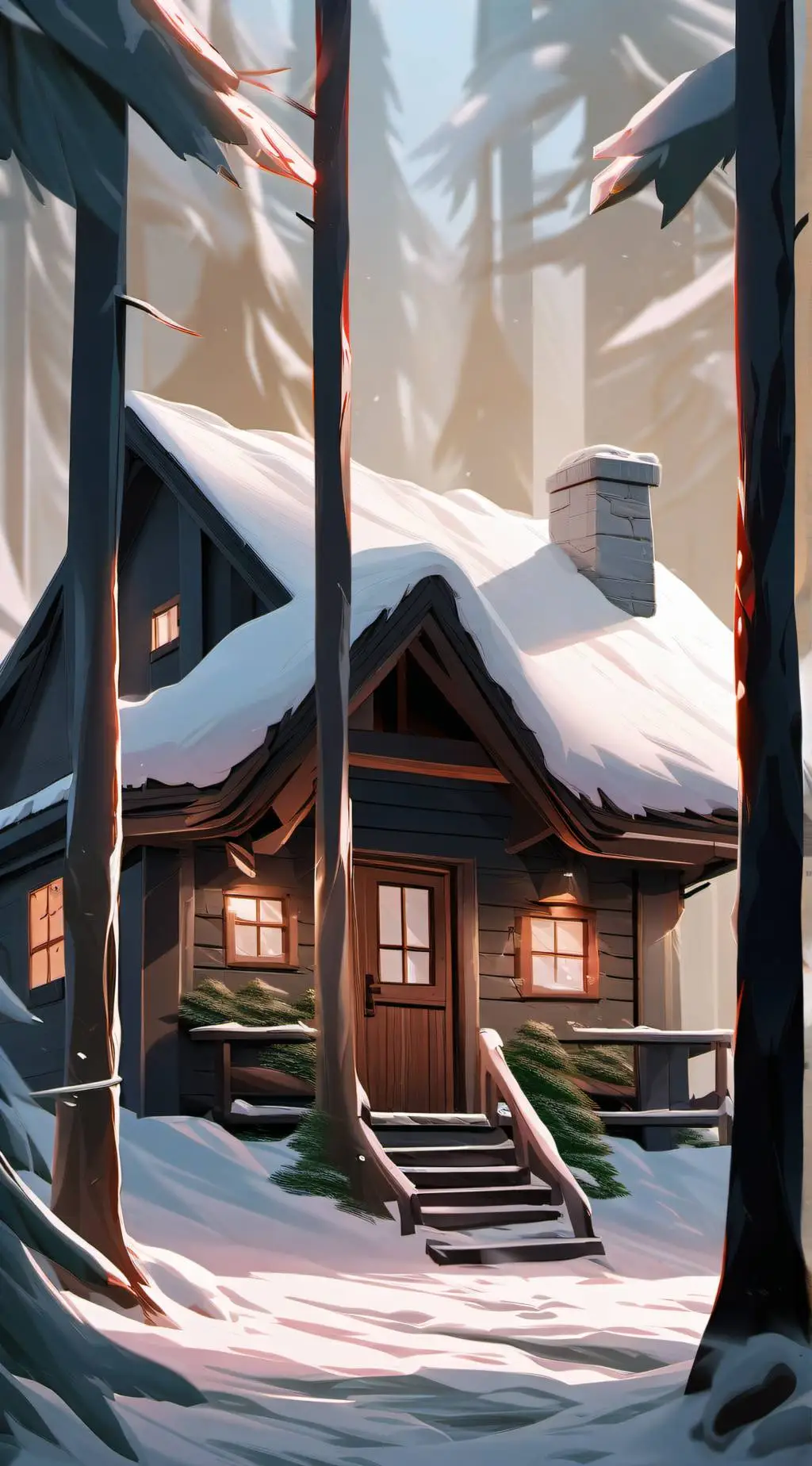 ai character: FPE (Christmas)  background